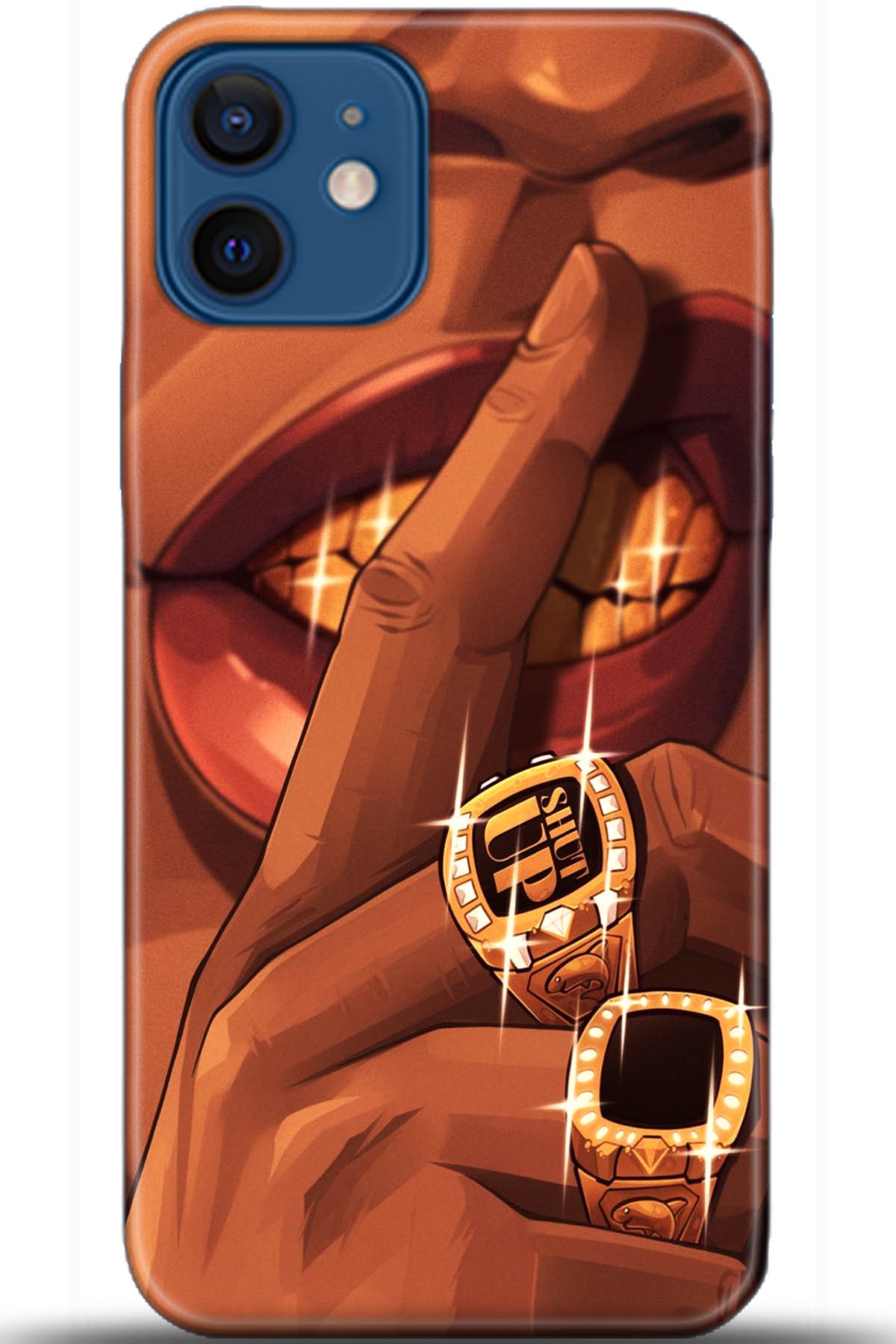 Apple iPhone 12 6.1inç Kılıf HD Baskılı Kılıf - Followed Institution 5631