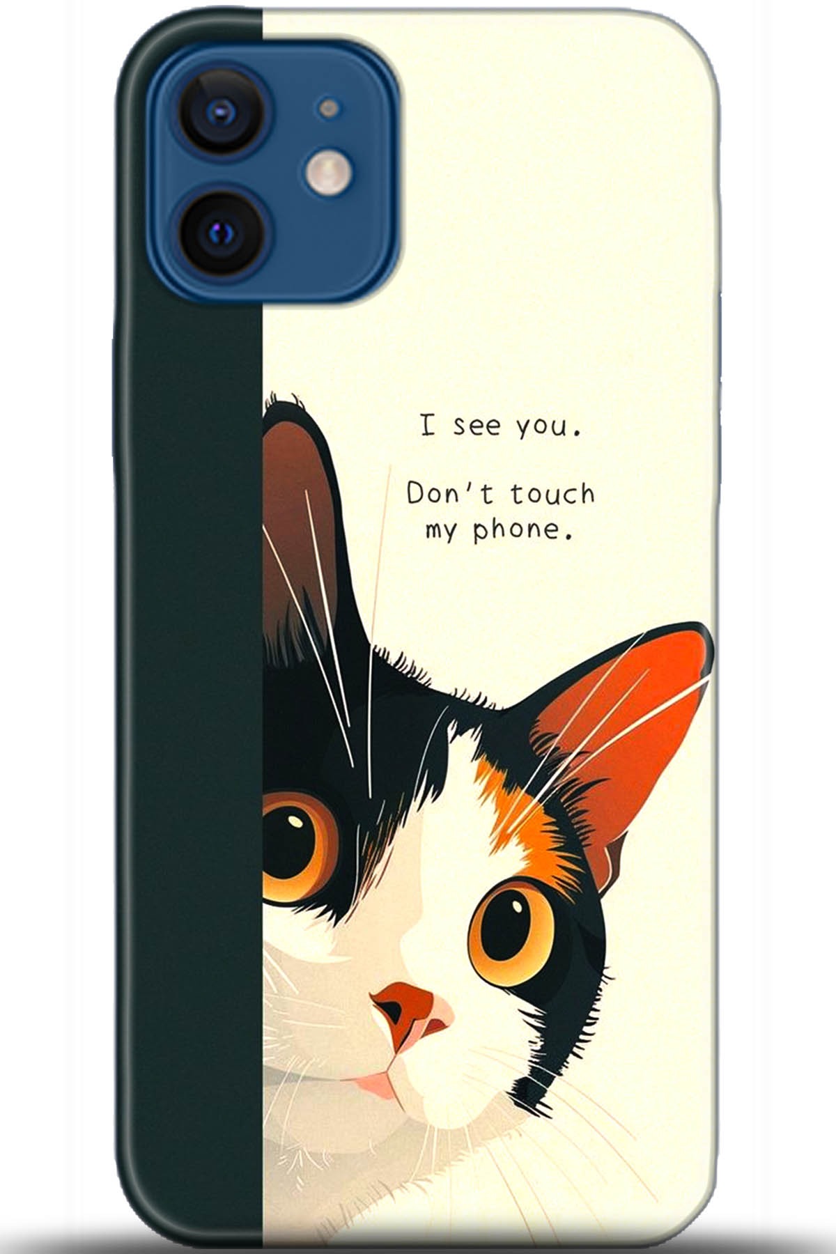 Apple iPhone 12 6.1inç Kılıf HD Baskılı Kılıf - Followed Institution 5649