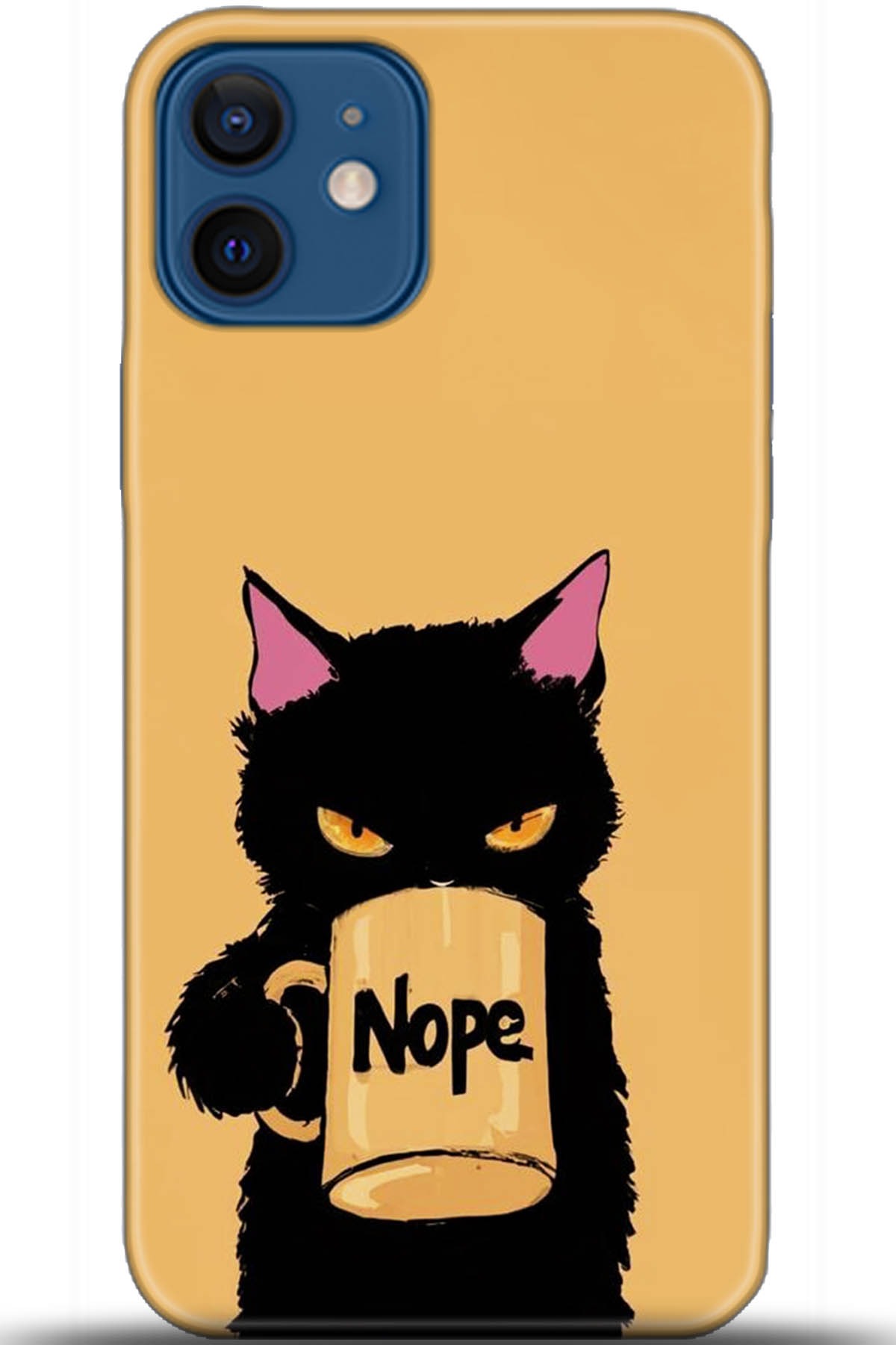 Apple iPhone 12 6.1inç Kılıf HD Baskılı Kılıf - Followed Institution 5652