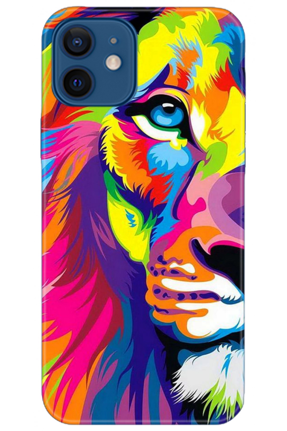 Apple iPhone 12 6.1inç Uyumlu Kılıf HD Baskılı Kılıf - Followed Institution 5084