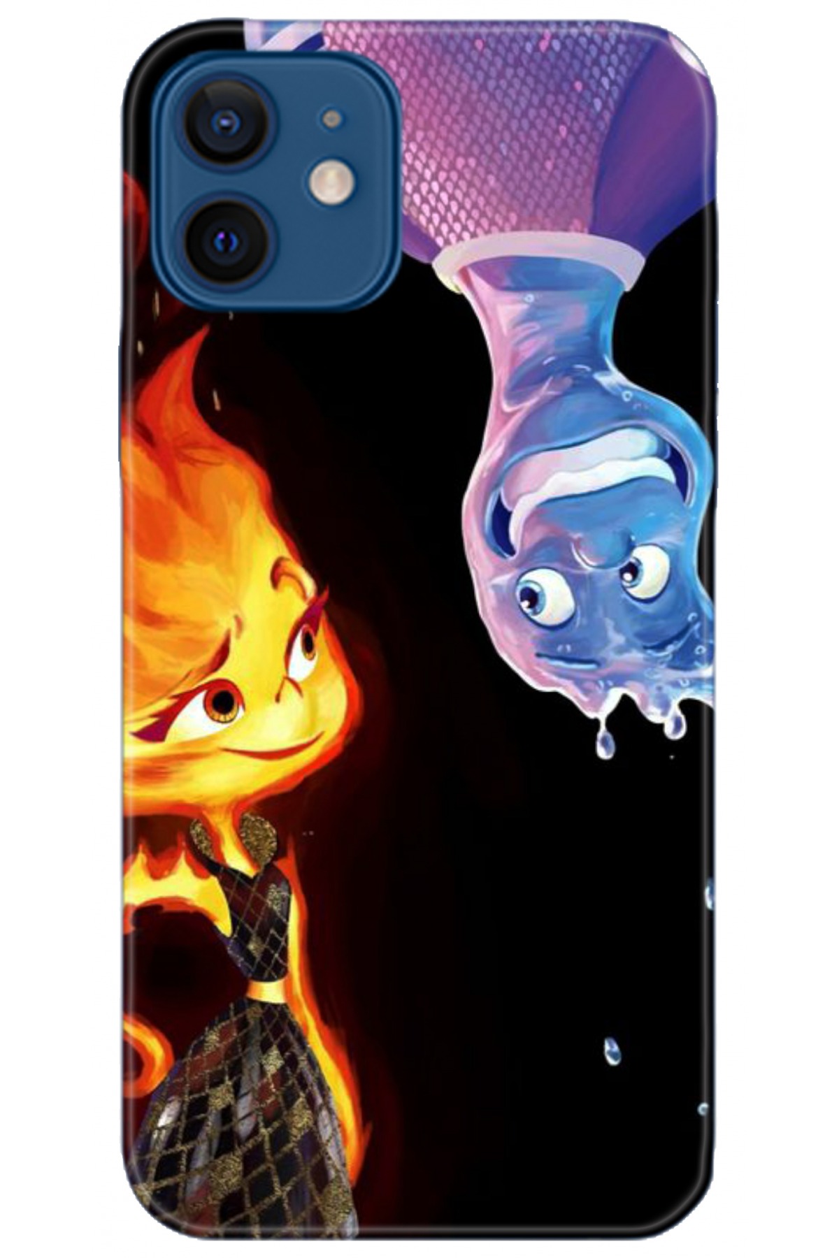 Apple iPhone 12 6.1inç Uyumlu Kılıf HD Baskılı Kılıf - Followed Institution 5117