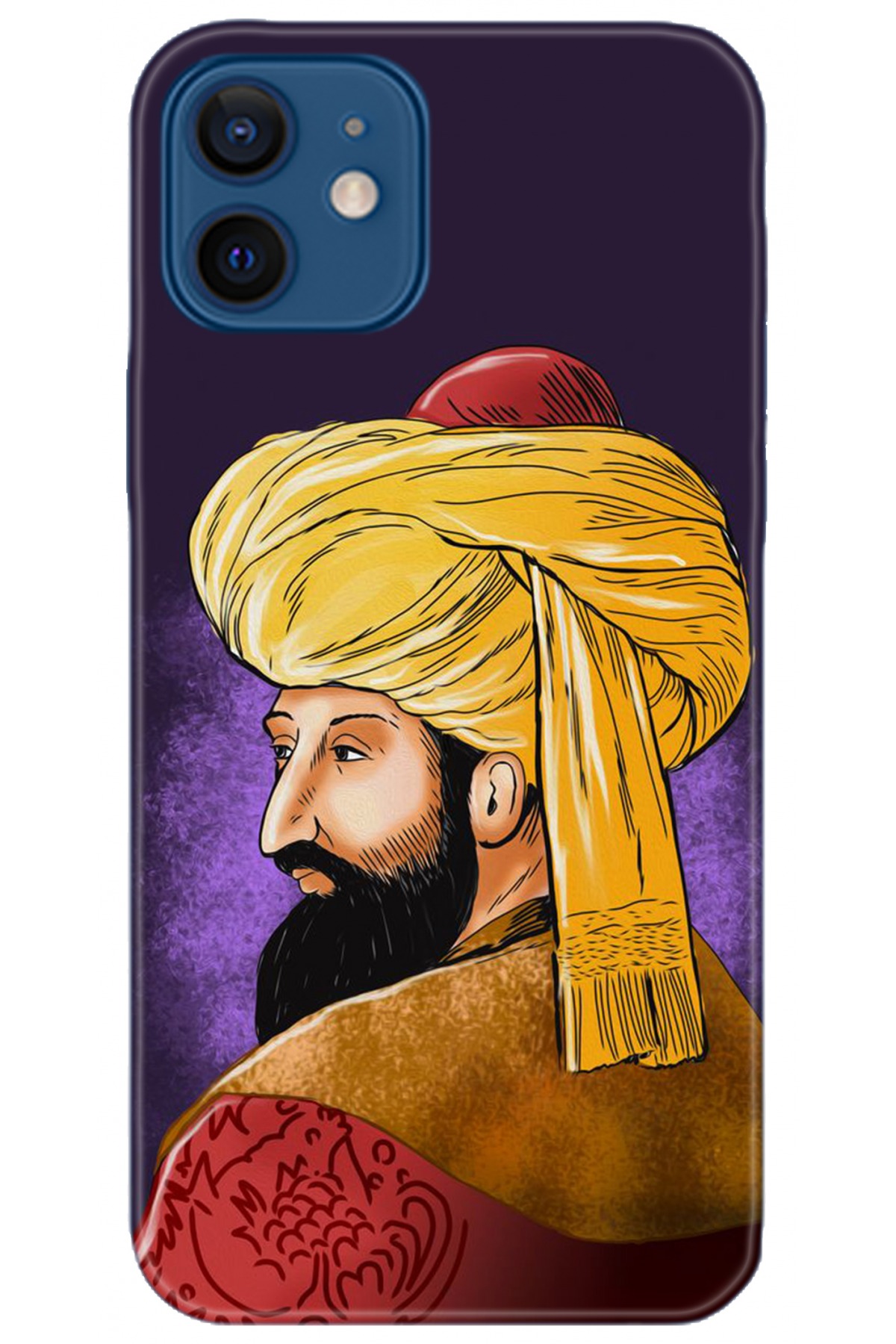 Apple iPhone 12 6.1inç Uyumlu Kılıf HD Baskılı Kılıf - Followed Institution 5205