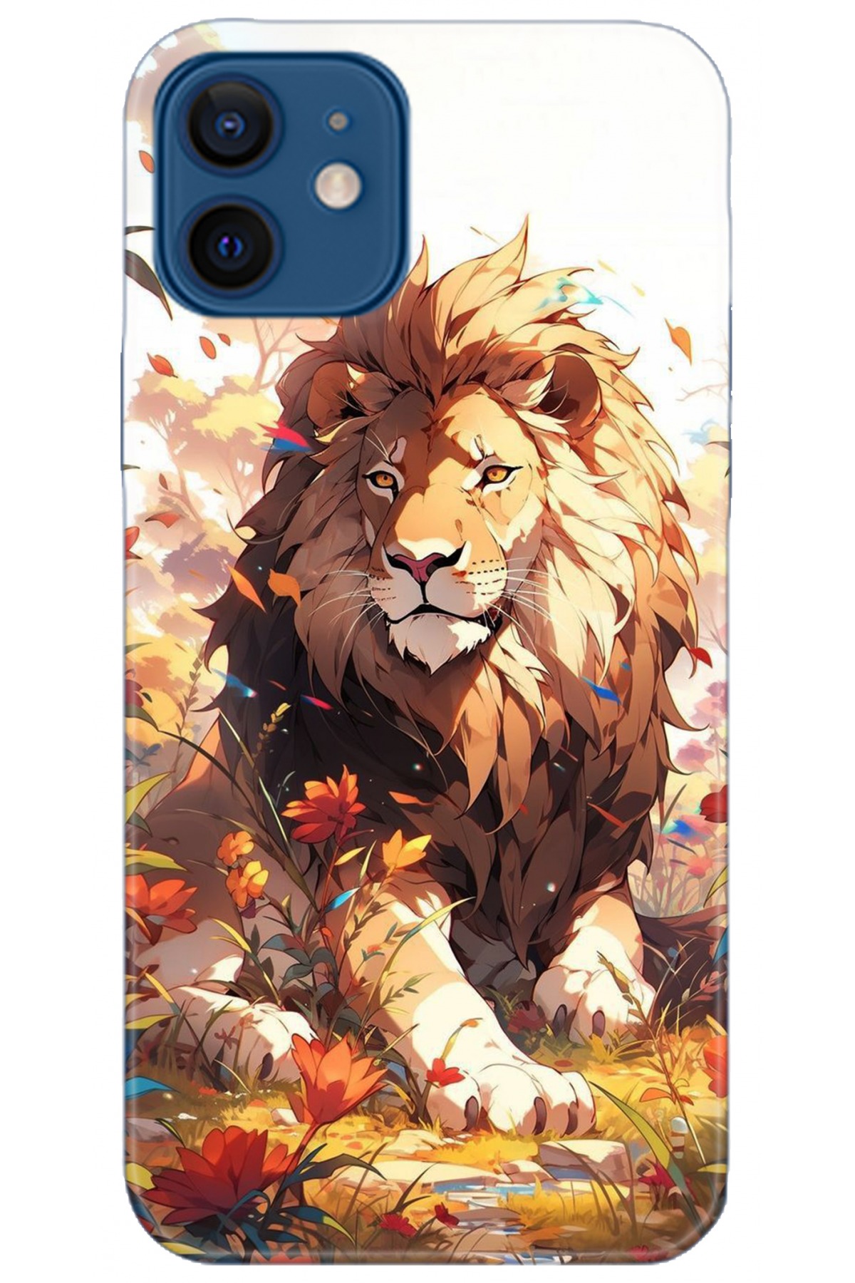 Apple iPhone 12 6.1inç Uyumlu Kılıf HD Baskılı Kılıf - Followed Institution 5311