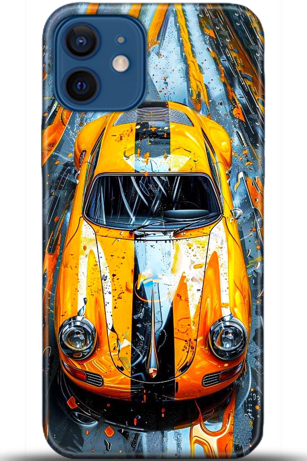 Apple iPhone 12 6.1inç Uyumlu Kılıf HD Baskılı Kılıf - Followed Institution 5405