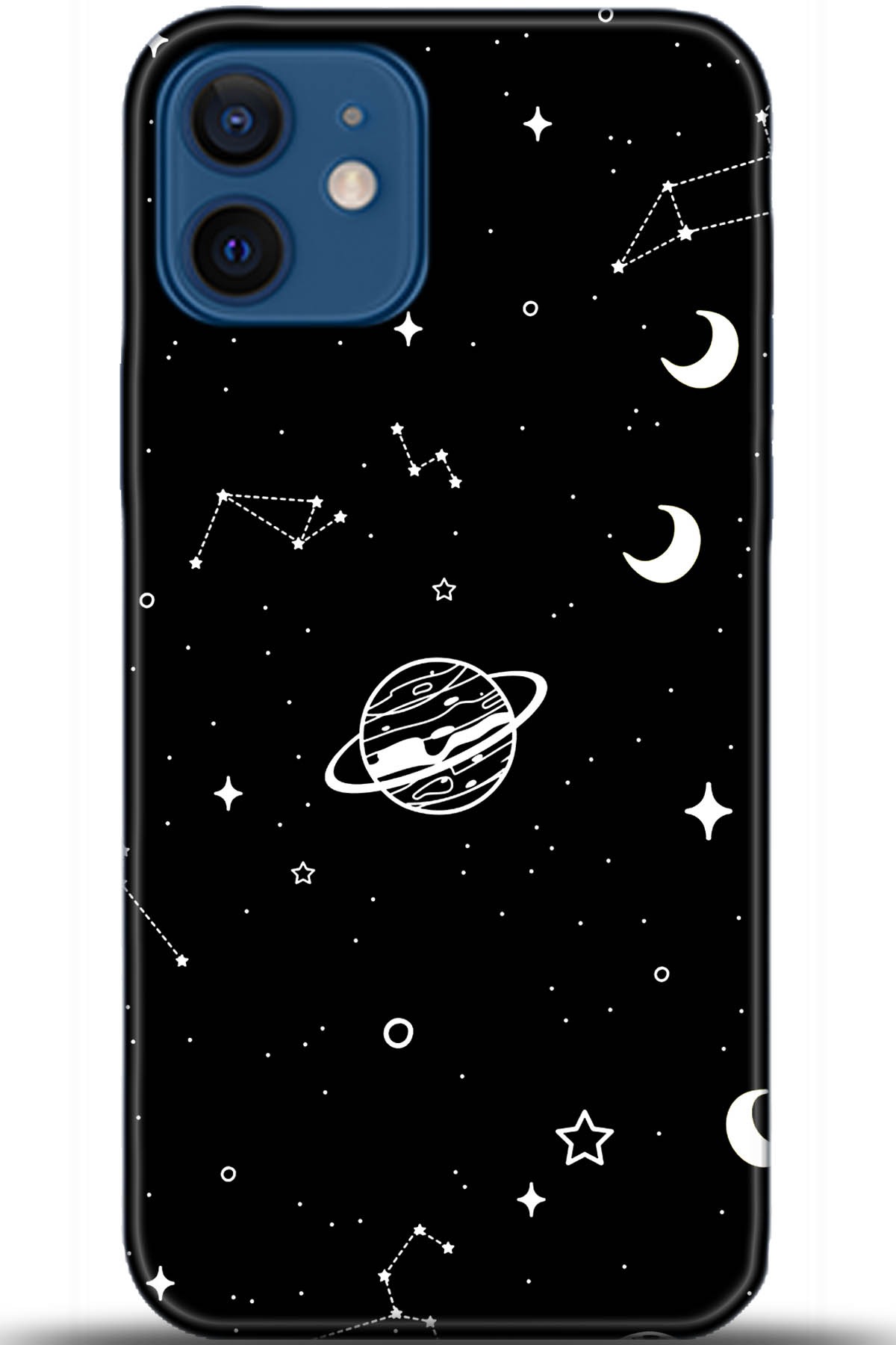 Apple iPhone 12 6.1inç Uyumlu Kılıf HD Baskılı Kılıf - Followed Institution 5419