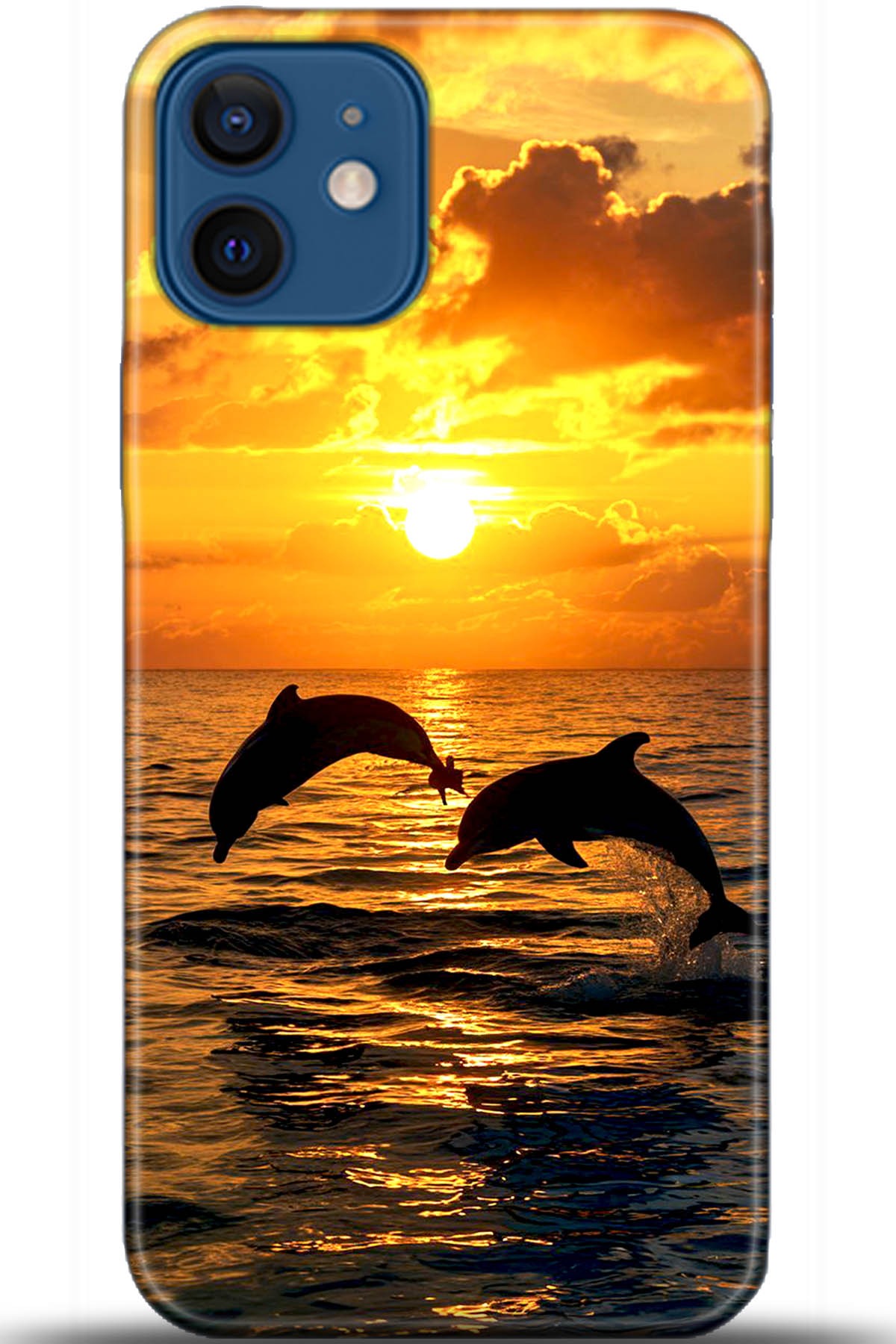 Apple iPhone 12 6.1inç Uyumlu Kılıf HD Baskılı Kılıf - Followed Institution 5427