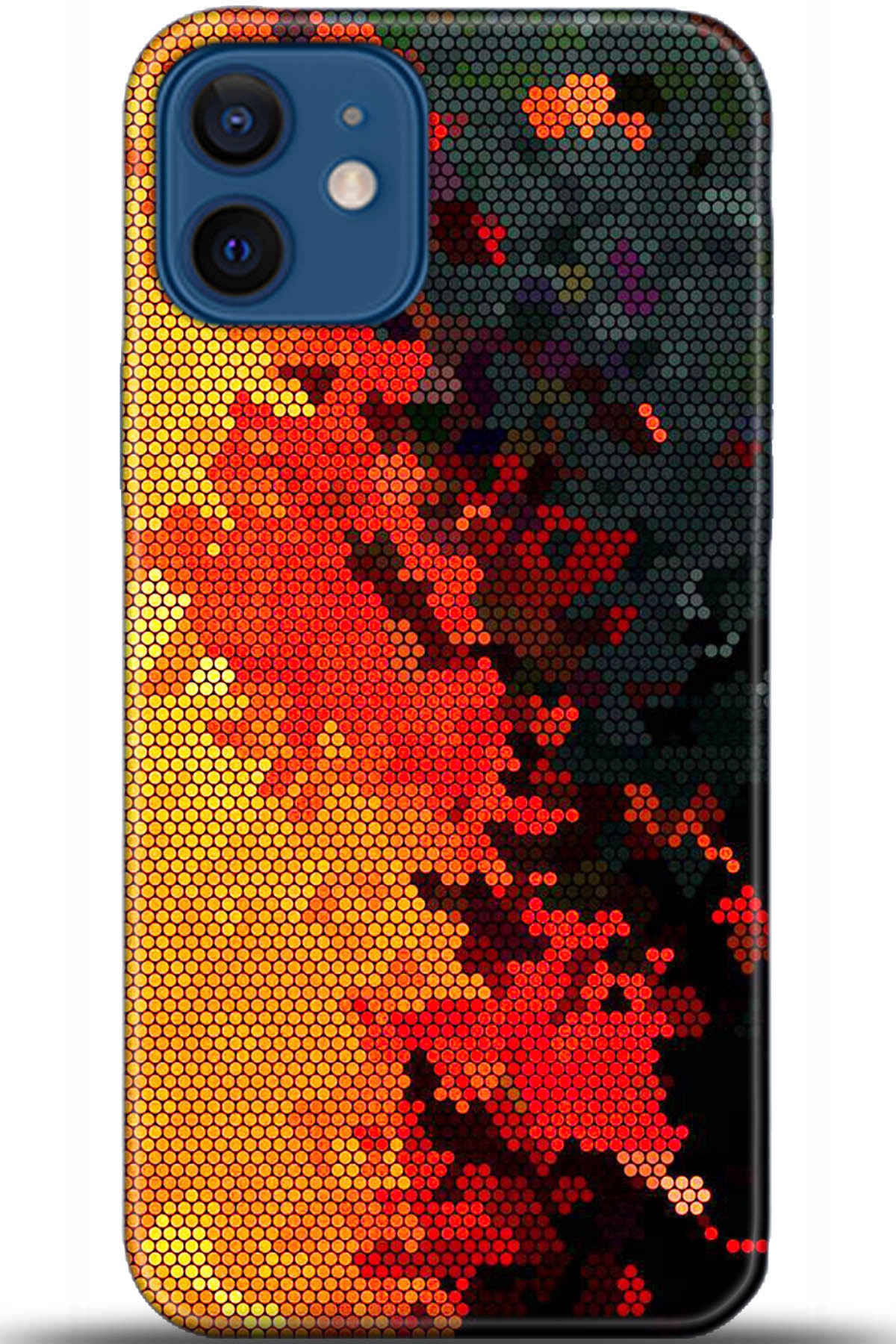 Apple iPhone 12 6.1inç Uyumlu Kılıf HD Baskılı Kılıf - Followed Institution 5540