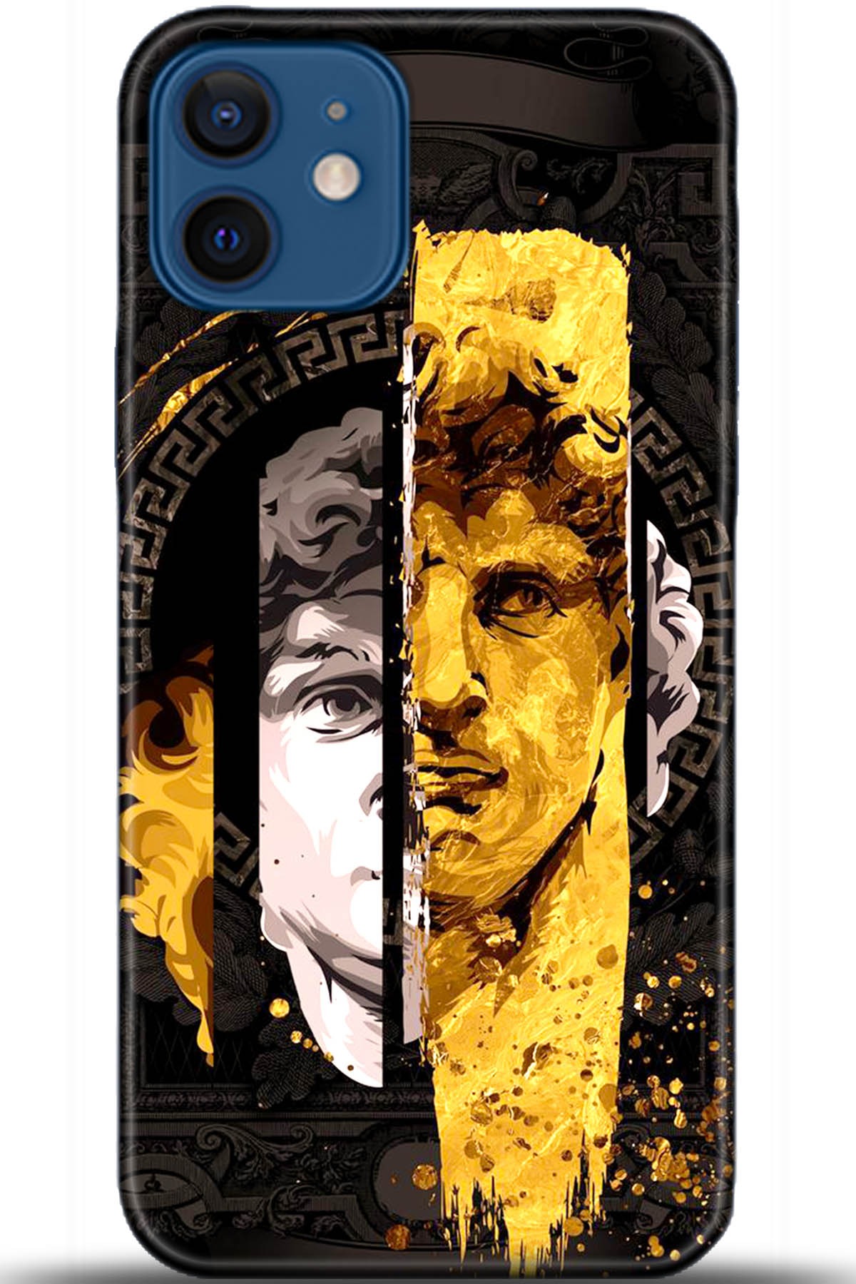 Apple iPhone 12 6.1inç Uyumlu Kılıf HD Baskılı Kılıf - Followed Institution 5584