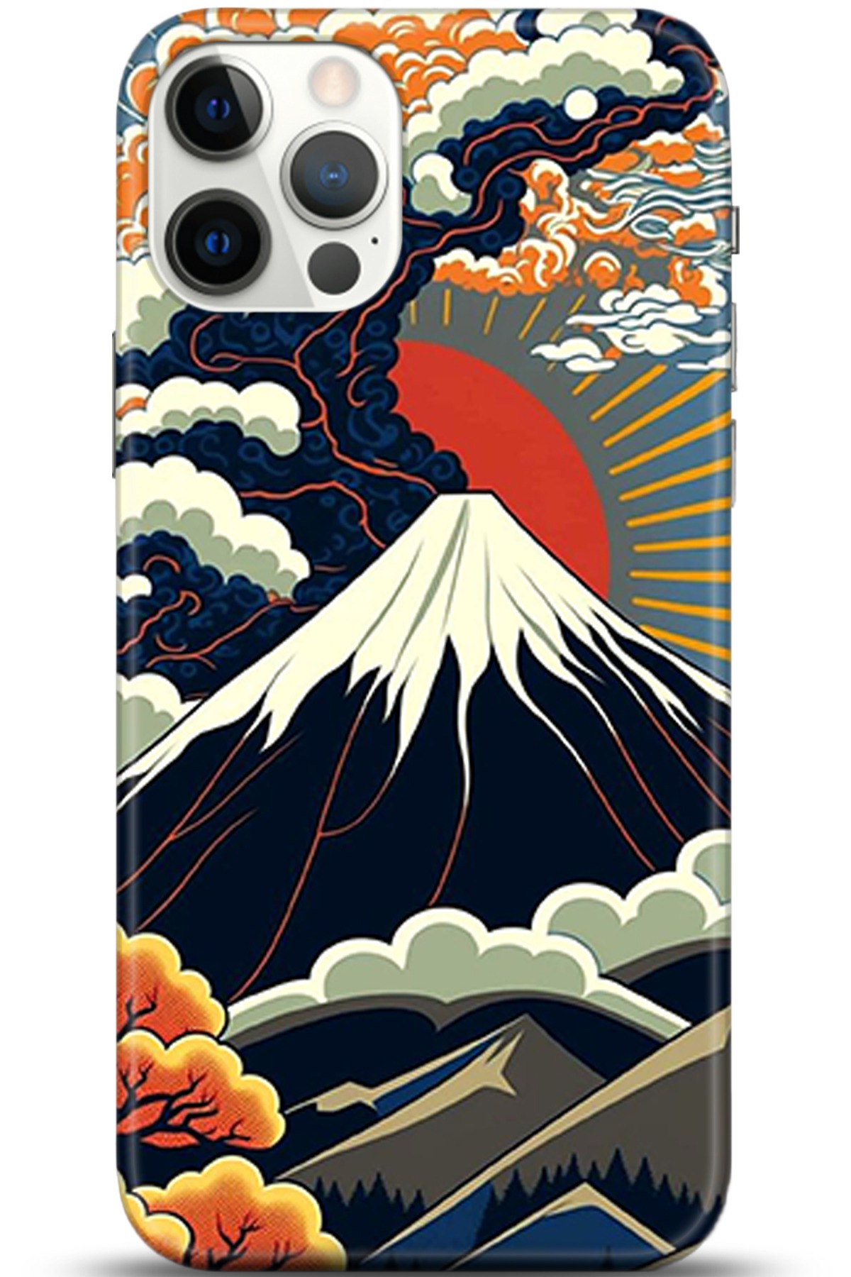 Apple iPhone 12 Pro 6.1inç Kılıf HD Baskılı Kılıf - Followed Institution 5342