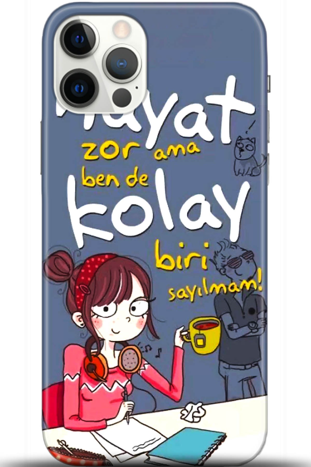 Apple iPhone 12 Pro 6.1inç Kılıf HD Baskılı Kılıf - Followed Institution 5686