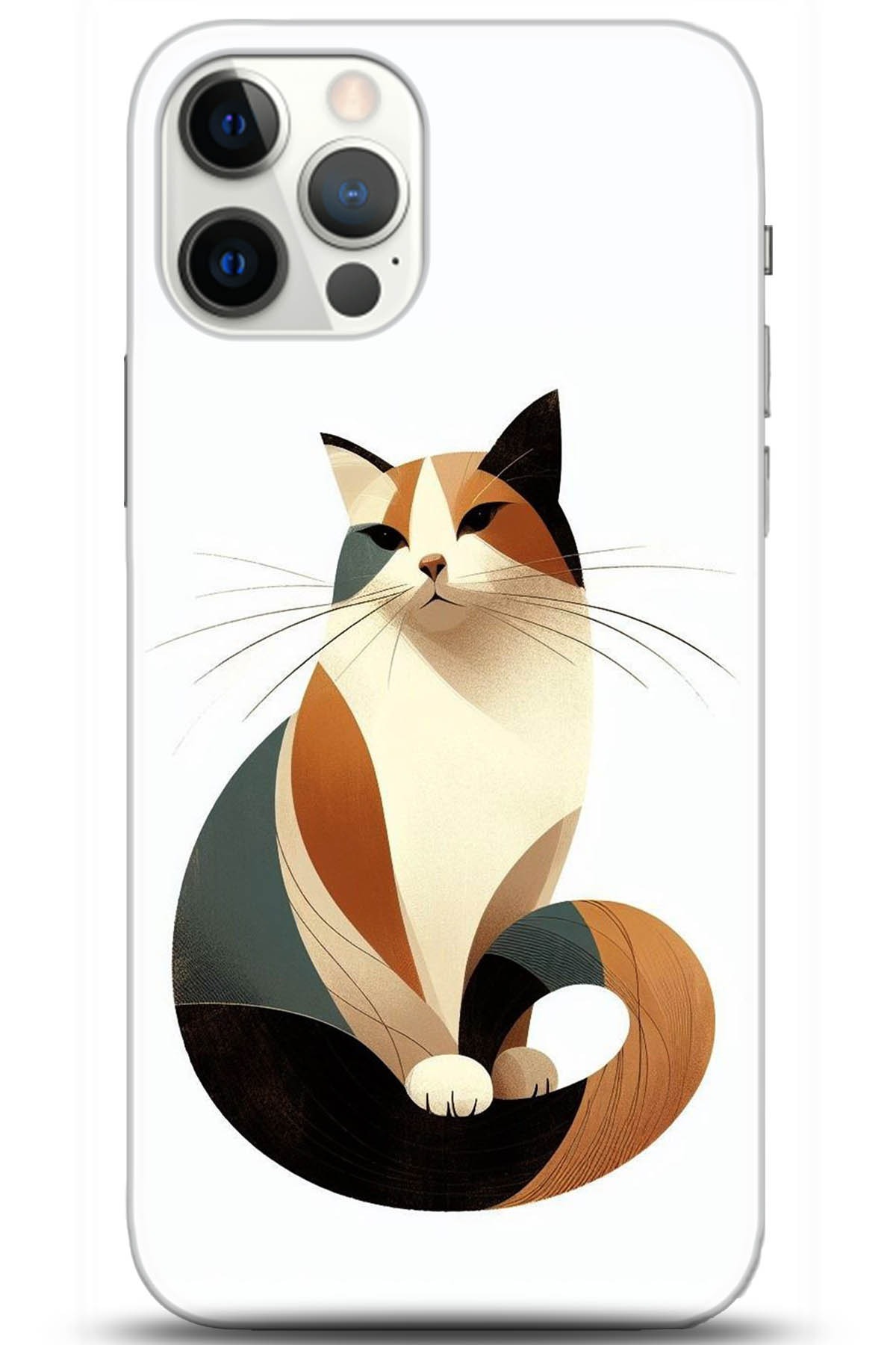 Apple iPhone 12 Pro 6.1inç Uyumlu Kılıf HD Baskılı Kılıf - Followed Institution 5213