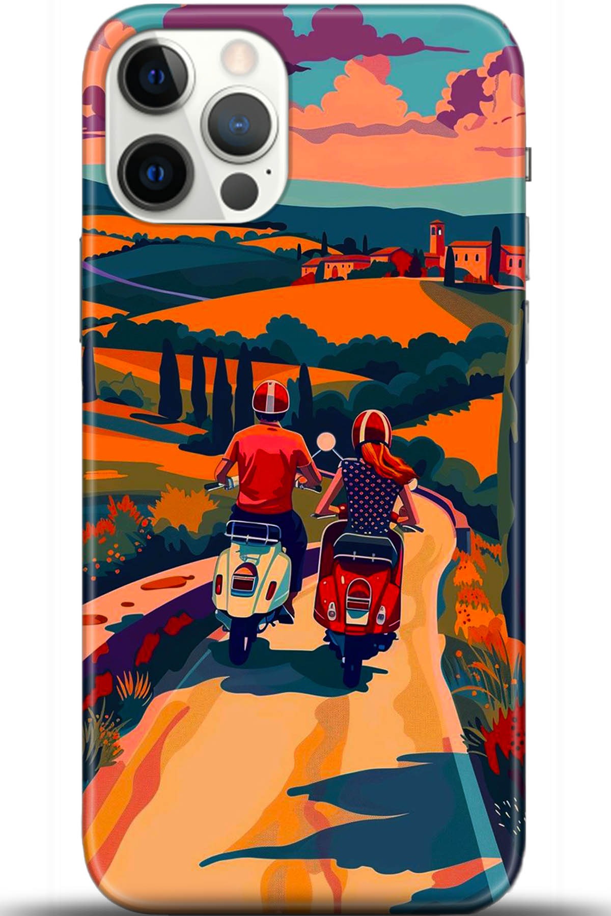 Apple iPhone 12 Pro 6.1inç Uyumlu Kılıf HD Baskılı Kılıf - Followed Institution 5390