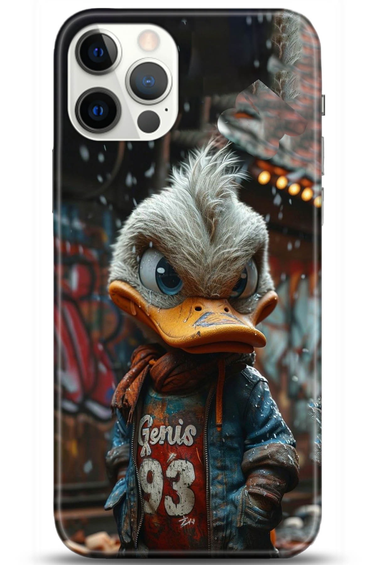 Apple iPhone 12 Pro Max 6.7inç Kılıf HD Baskılı Kılıf - Followed Institution 5230