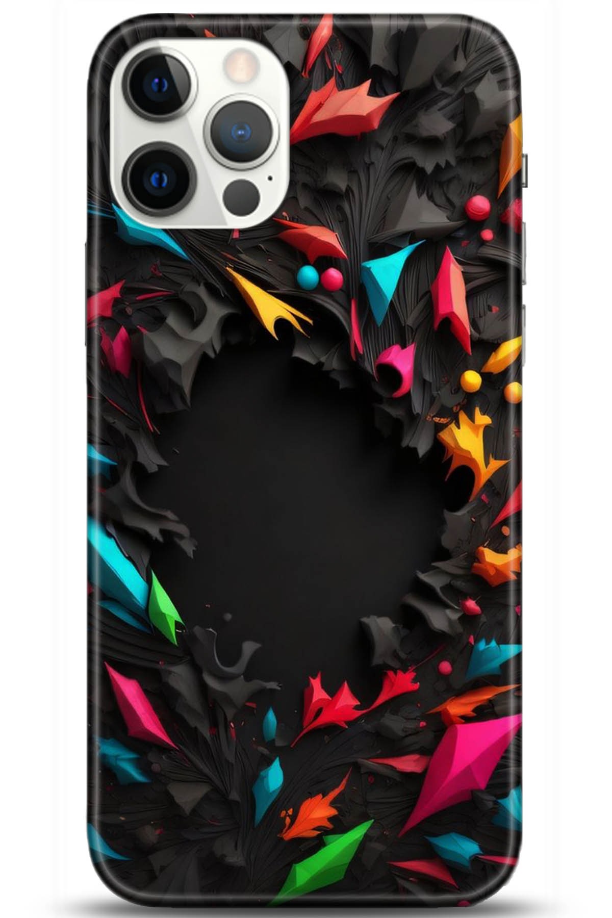 Apple iPhone 12 Pro Max 6.7inç Kılıf HD Baskılı Kılıf - Followed Institution 5253