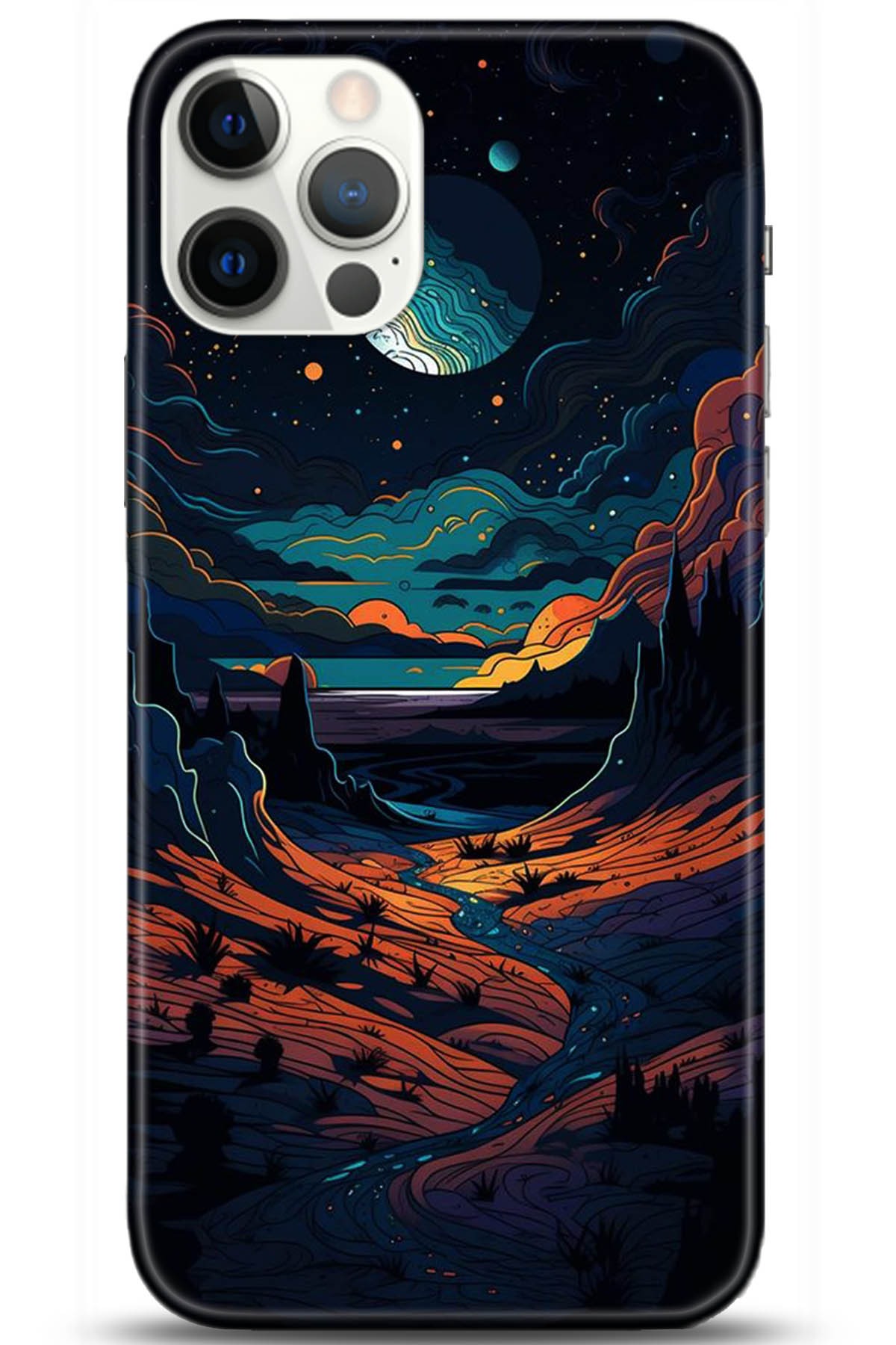 Apple iPhone 12 Pro Max 6.7inç Kılıf HD Baskılı Kılıf - Followed Institution 5275