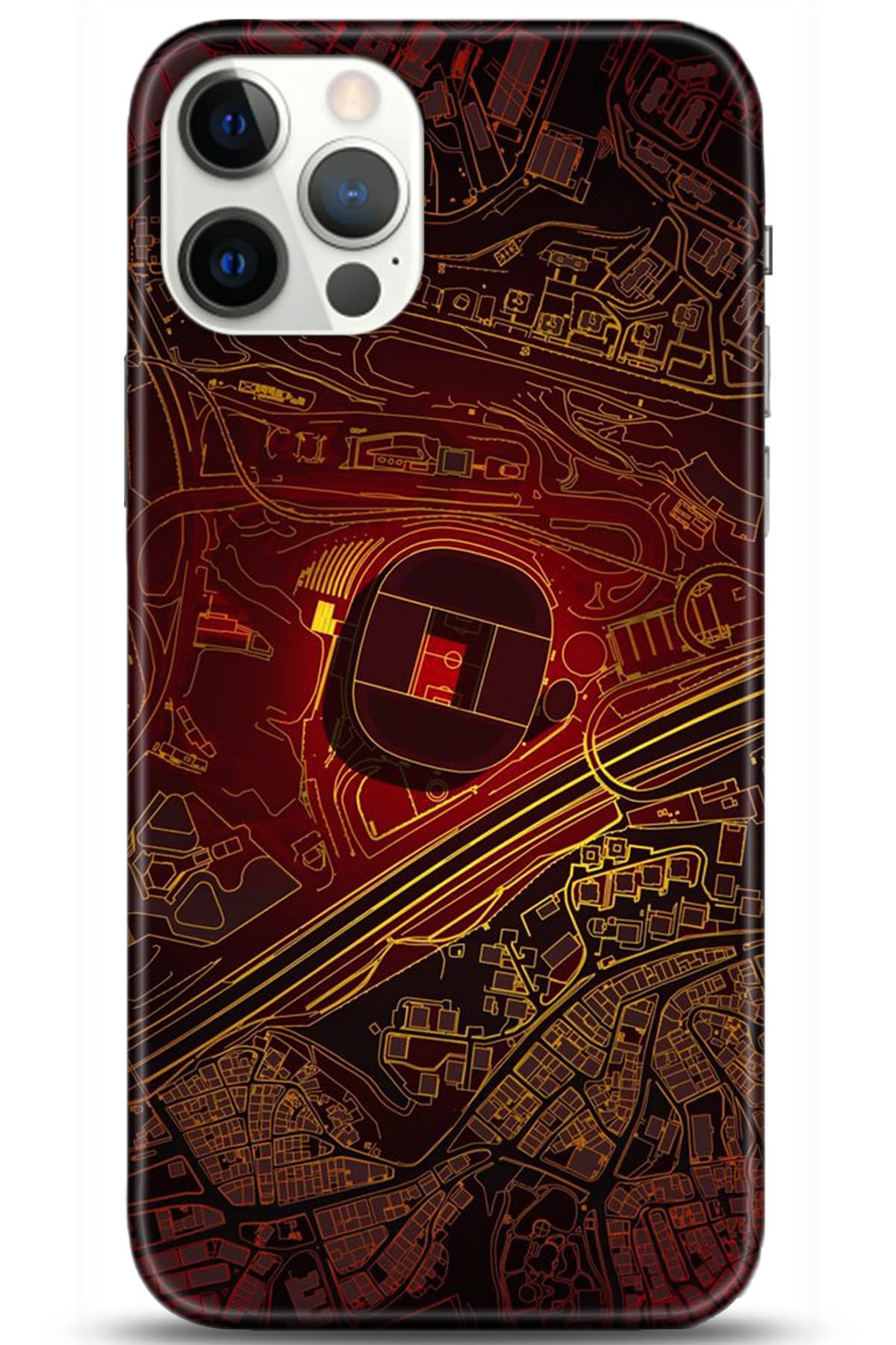 Apple iPhone 12 Pro Max 6.7inç Kılıf HD Baskılı Kılıf - Followed Institution 5297