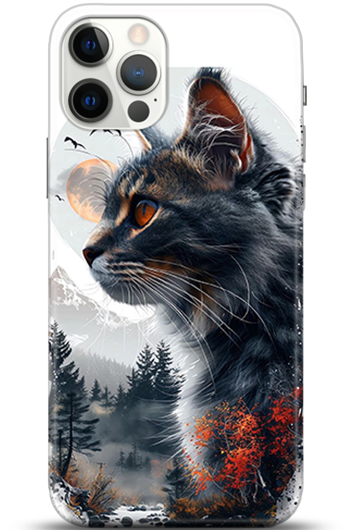 Apple iPhone 12 Pro Max 6.7inç Kılıf HD Baskılı Kılıf - Followed Institution 5319