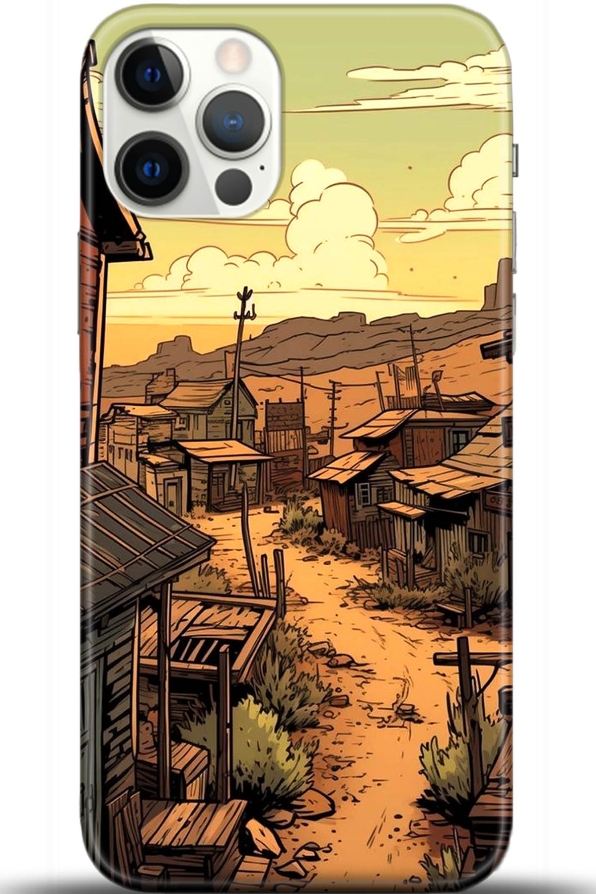 Apple iPhone 12 Pro Max 6.7inç Kılıf HD Baskılı Kılıf - Followed Institution 5676