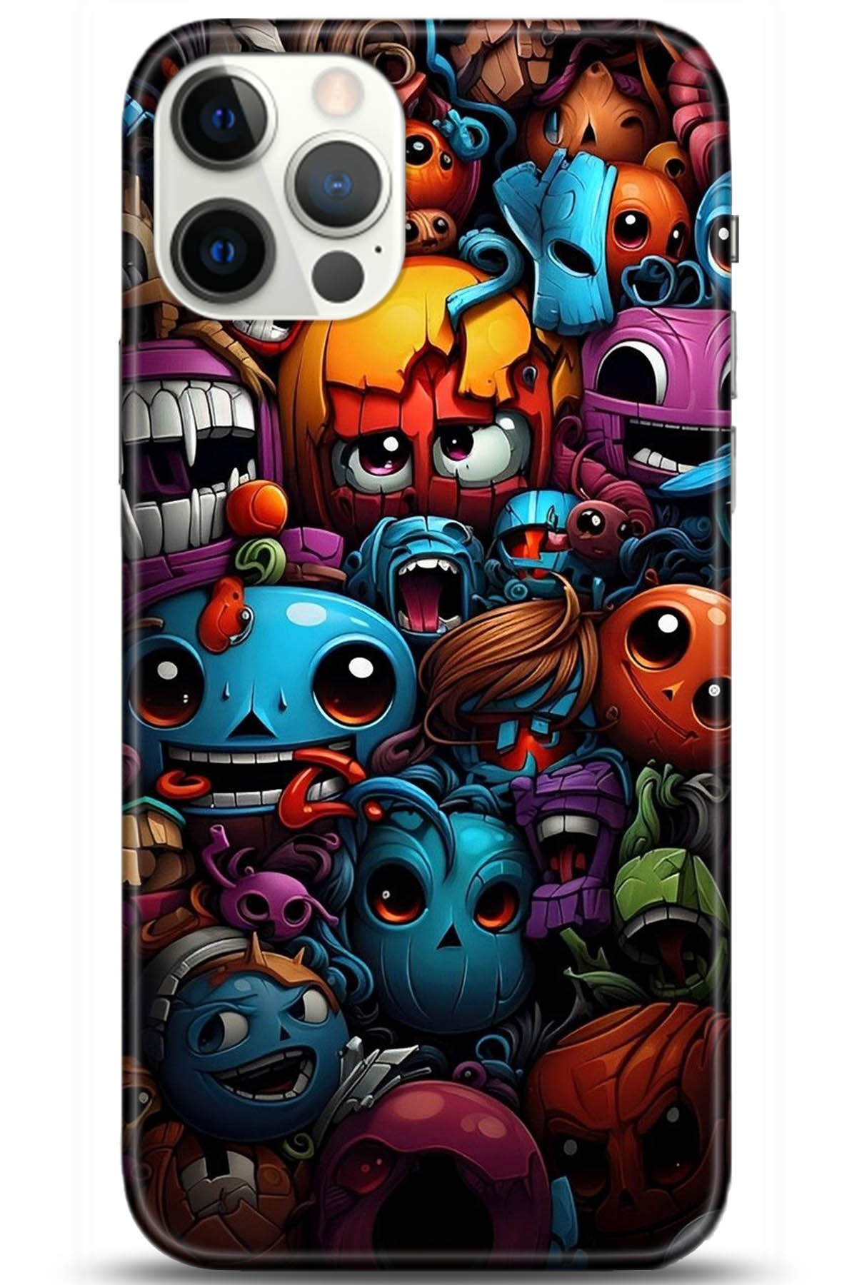 Apple iPhone 12 Pro Max 6.7inç Uyumlu Kılıf HD Baskılı Kılıf - Followed Institution 5300