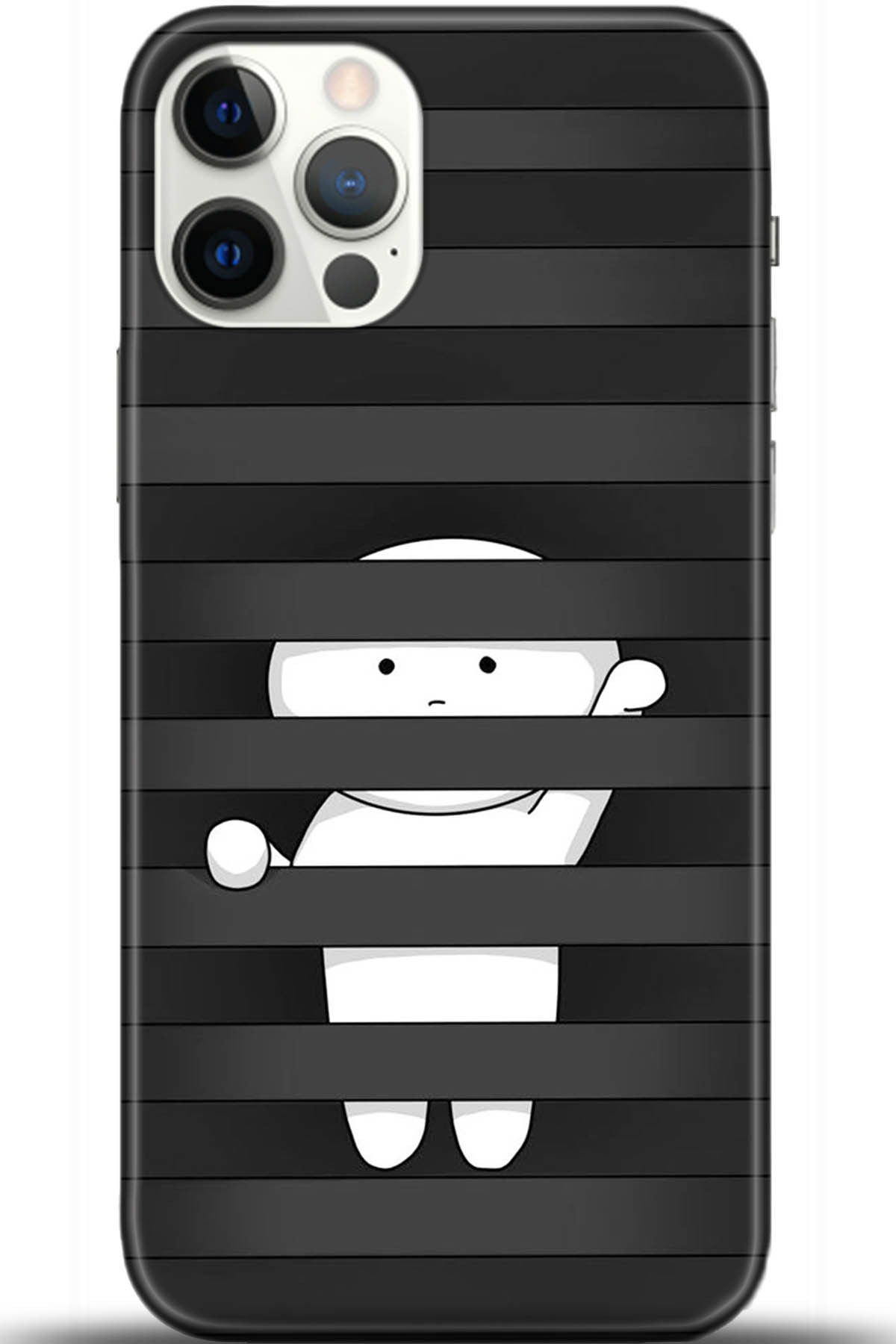 Apple iPhone 12 Pro Max 6.7inç Uyumlu Kılıf HD Baskılı Kılıf - Followed Institution 5478