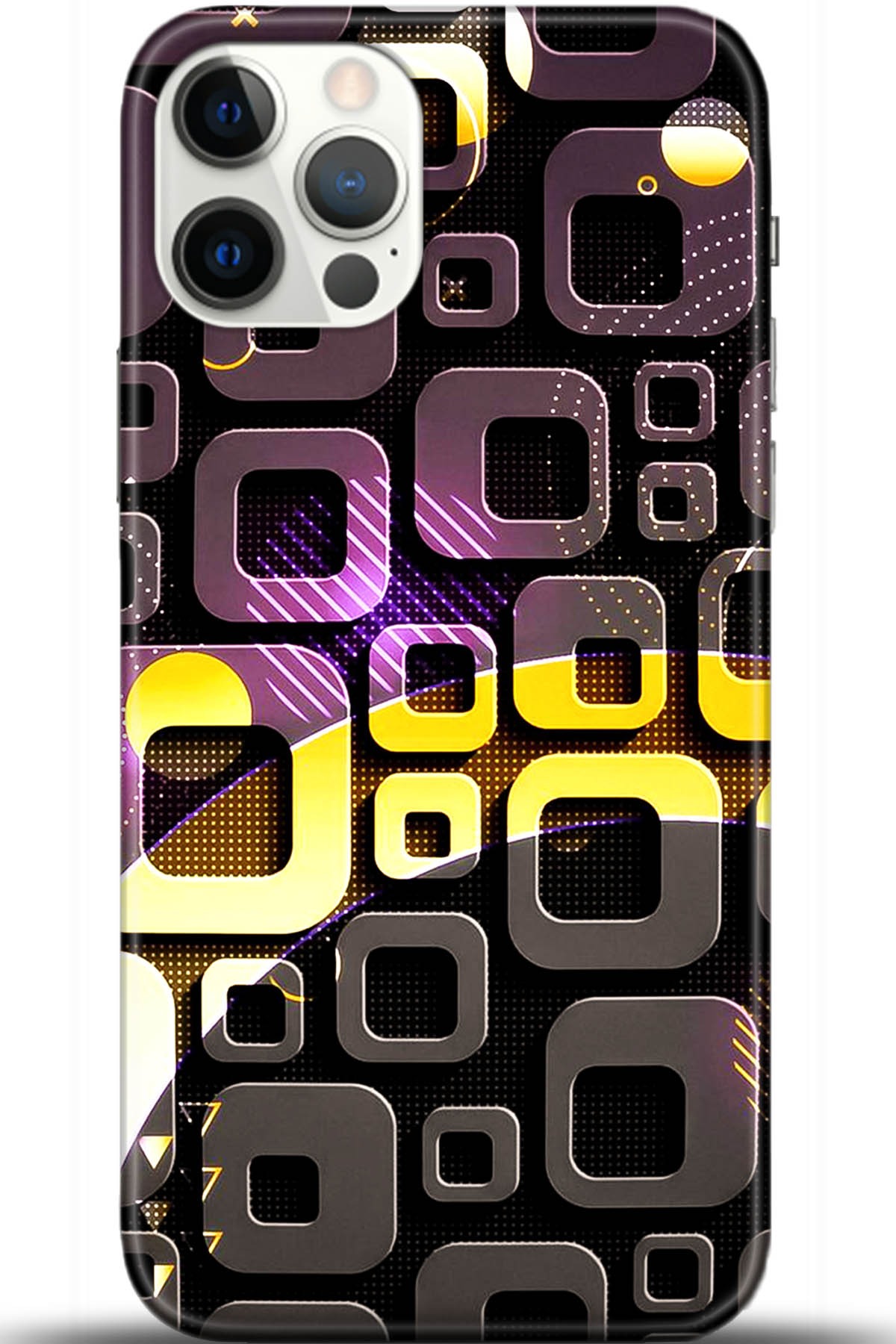 Apple iPhone 12 Pro Max 6.7inç Uyumlu Kılıf HD Baskılı Kılıf - Followed Institution 5526