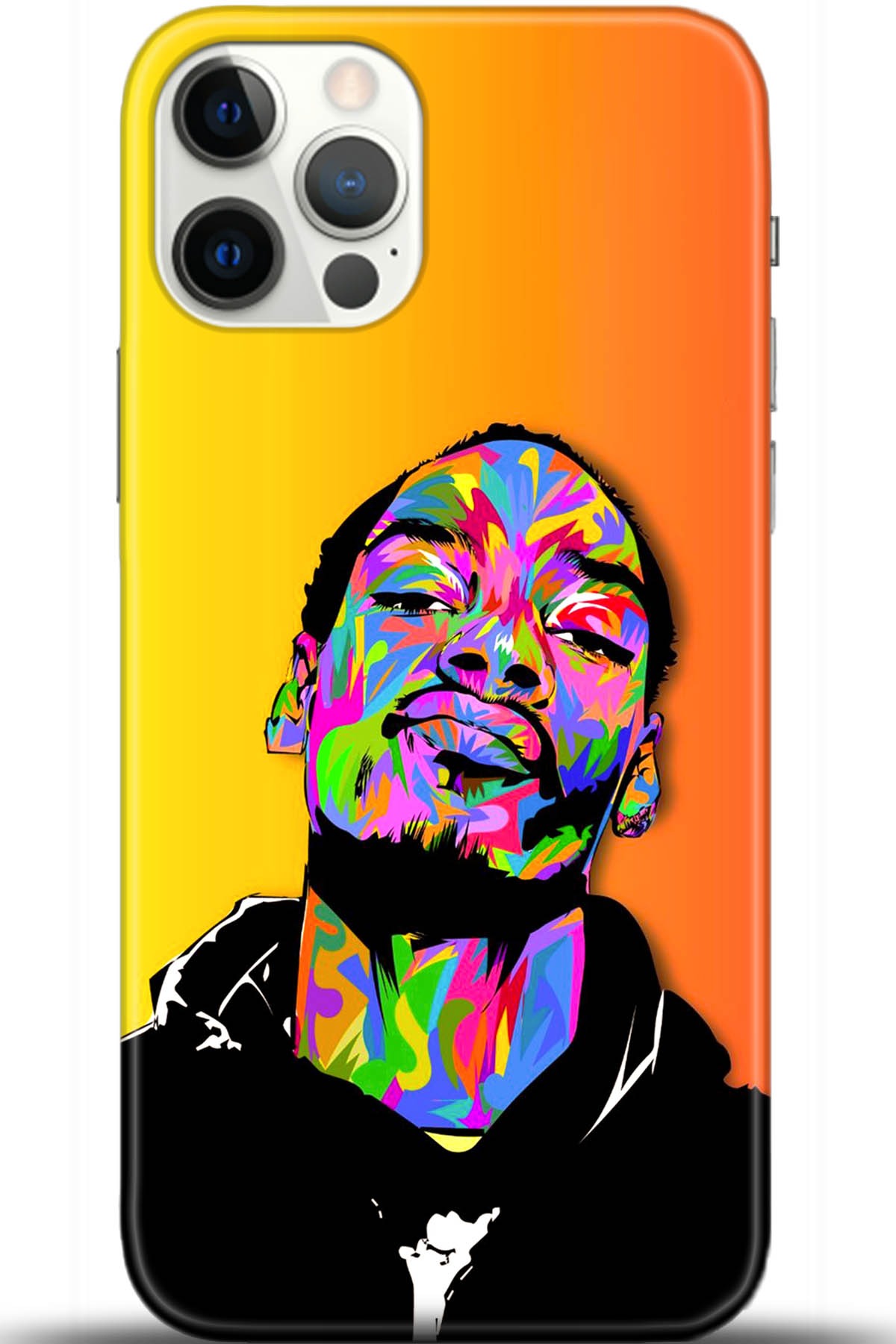 Apple iPhone 12 Pro Max 6.7inç Uyumlu Kılıf HD Baskılı Kılıf - Followed Institution 5573