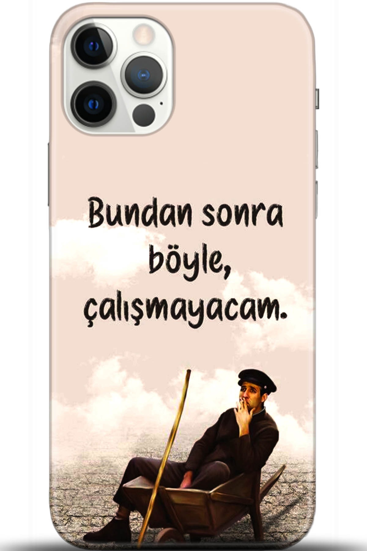 Apple iPhone 12 Pro Max 6.7inç Uyumlu Kılıf HD Baskılı Kılıf - Followed Institution 5592