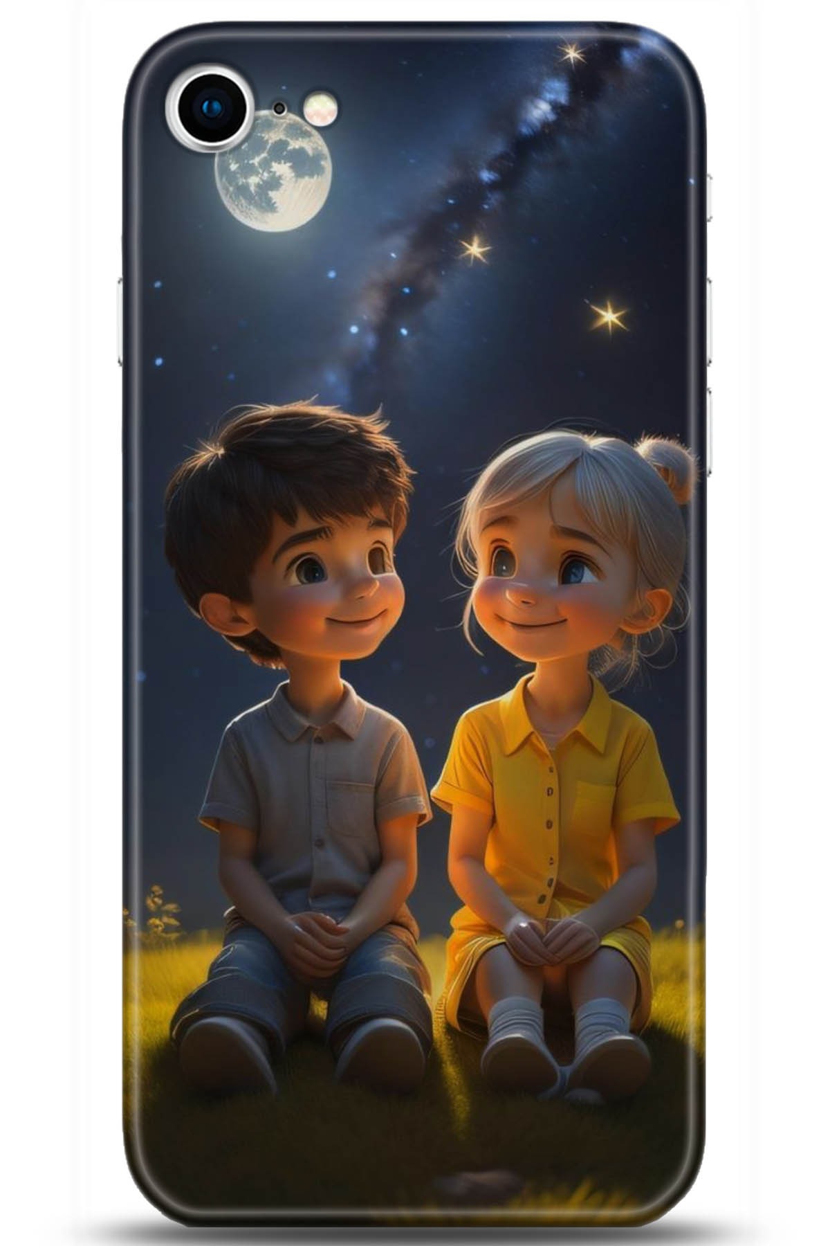 Apple iPhone SE 2 (2020) Uyumlu Kılıf HD Baskılı Kılıf - Followed Institution 5045