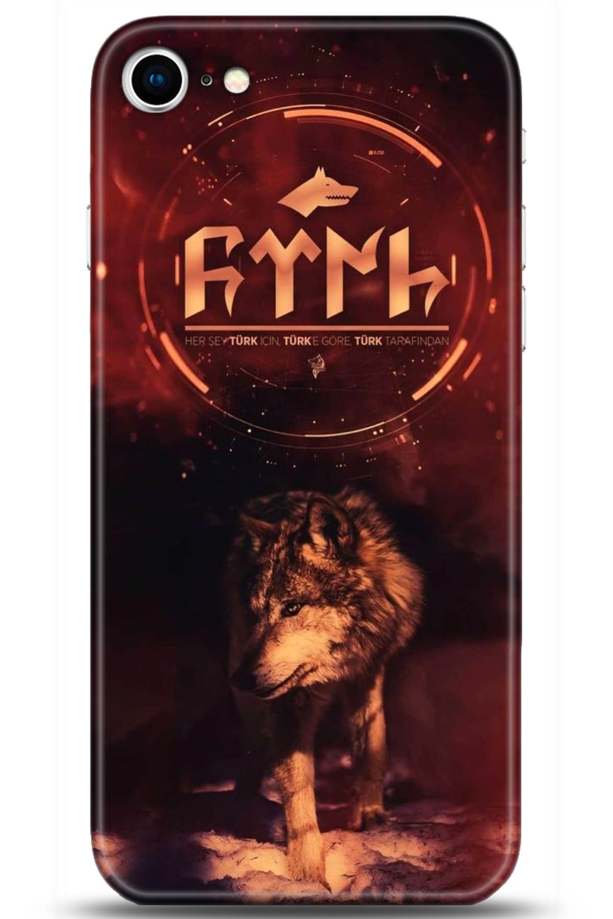 Apple iPhone SE 2 (2020) Uyumlu Kılıf HD Baskılı Kılıf - Followed Institution 5056