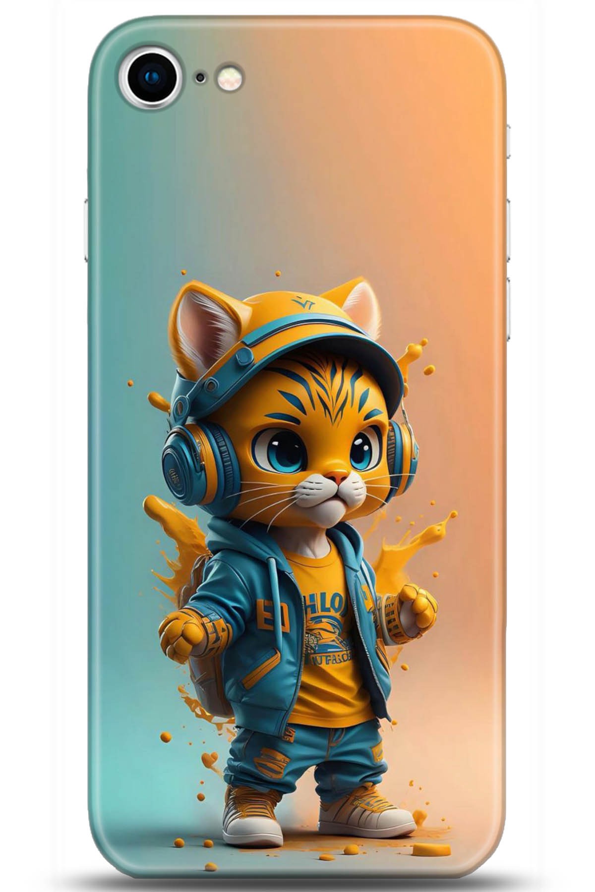 Apple iPhone SE 2 (2020) Uyumlu Kılıf HD Baskılı Kılıf - Followed Institution 5101