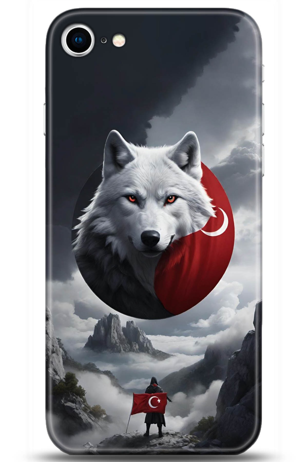 Apple iPhone SE 2 (2020) Uyumlu Kılıf HD Baskılı Kılıf - Followed Institution 5189