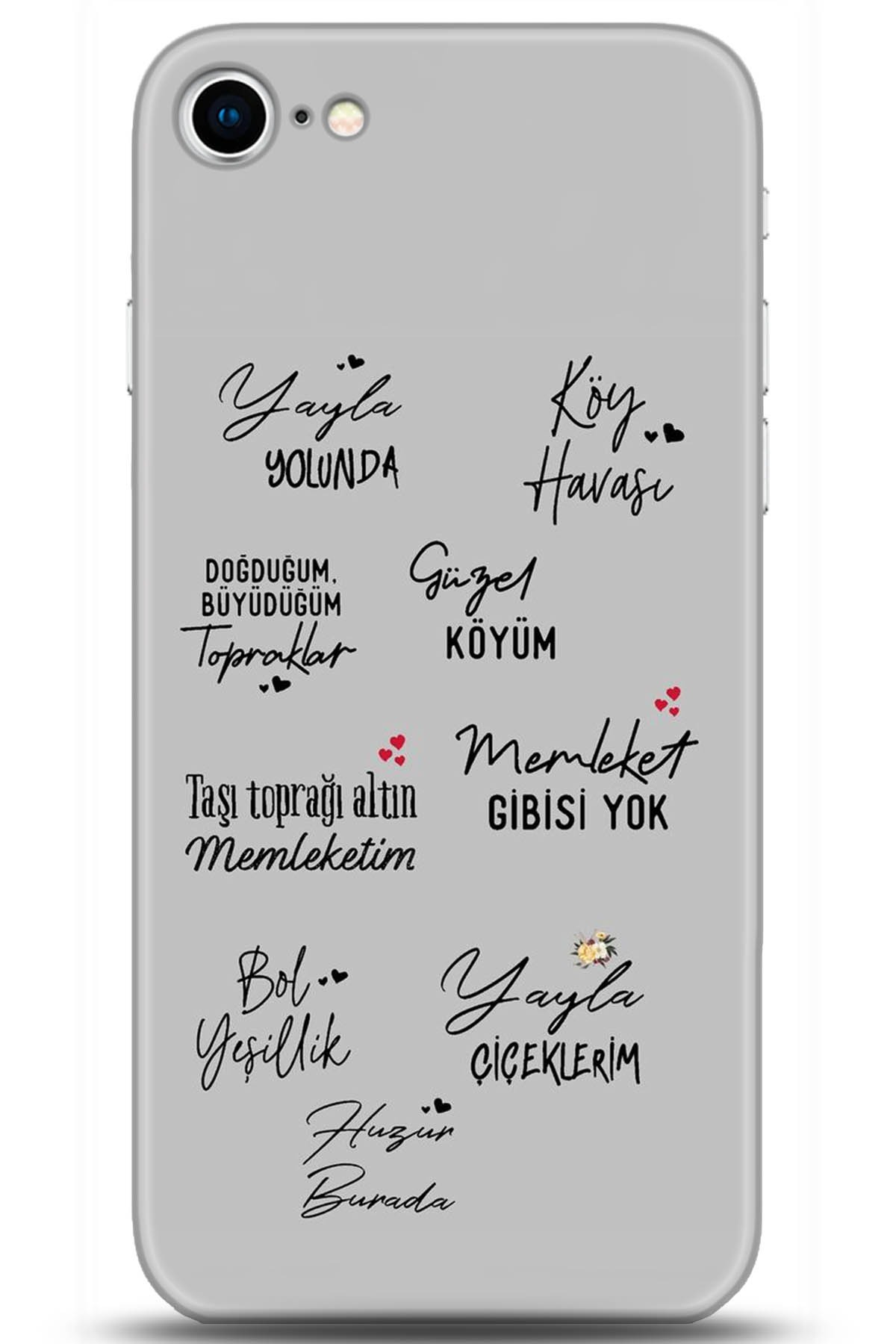 Apple iPhone SE 2 (2020) Uyumlu Kılıf HD Baskılı Kılıf - Followed Institution 5210