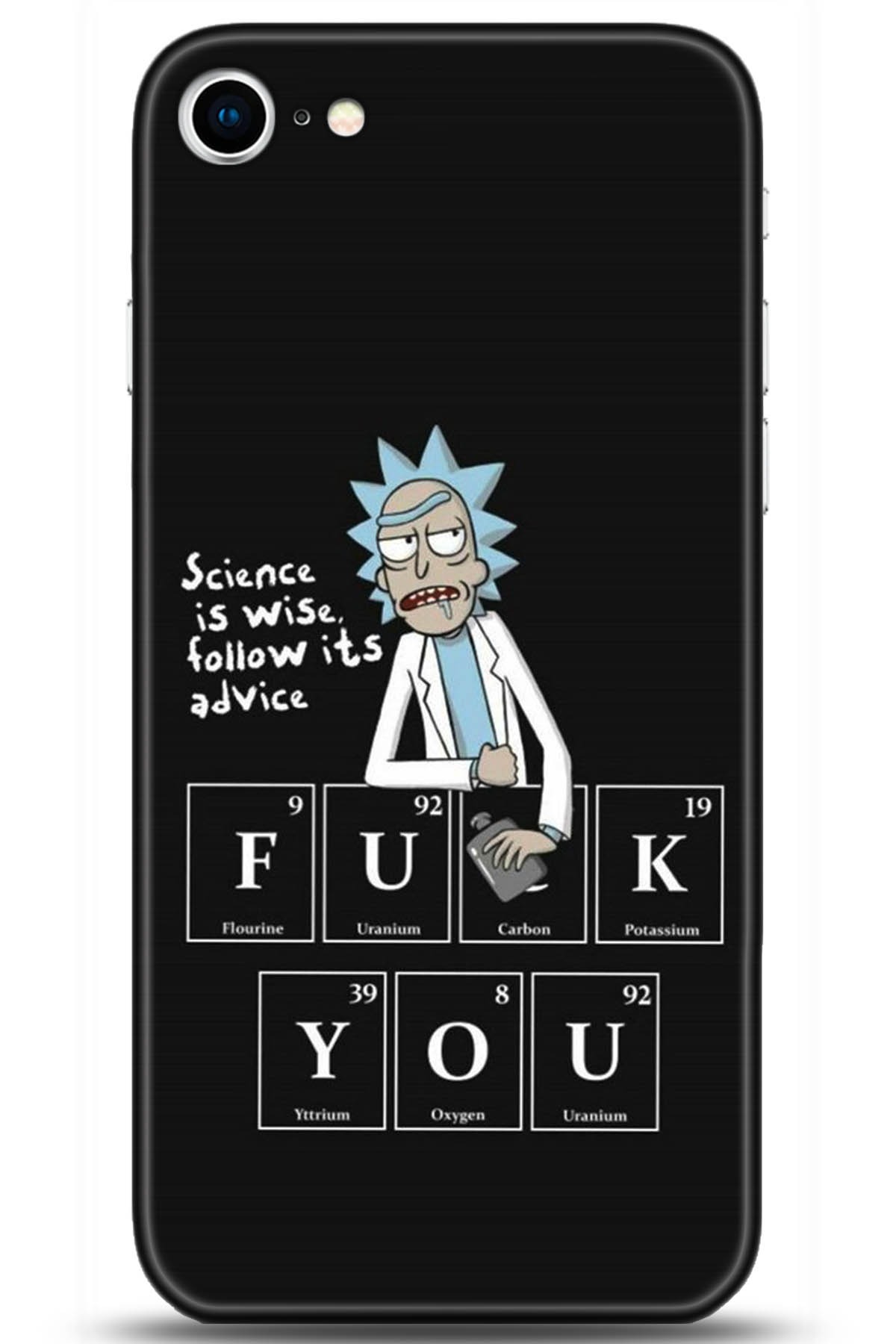 Apple iPhone SE 2 (2020) Uyumlu Kılıf HD Baskılı Kılıf - Followed Institution 5217