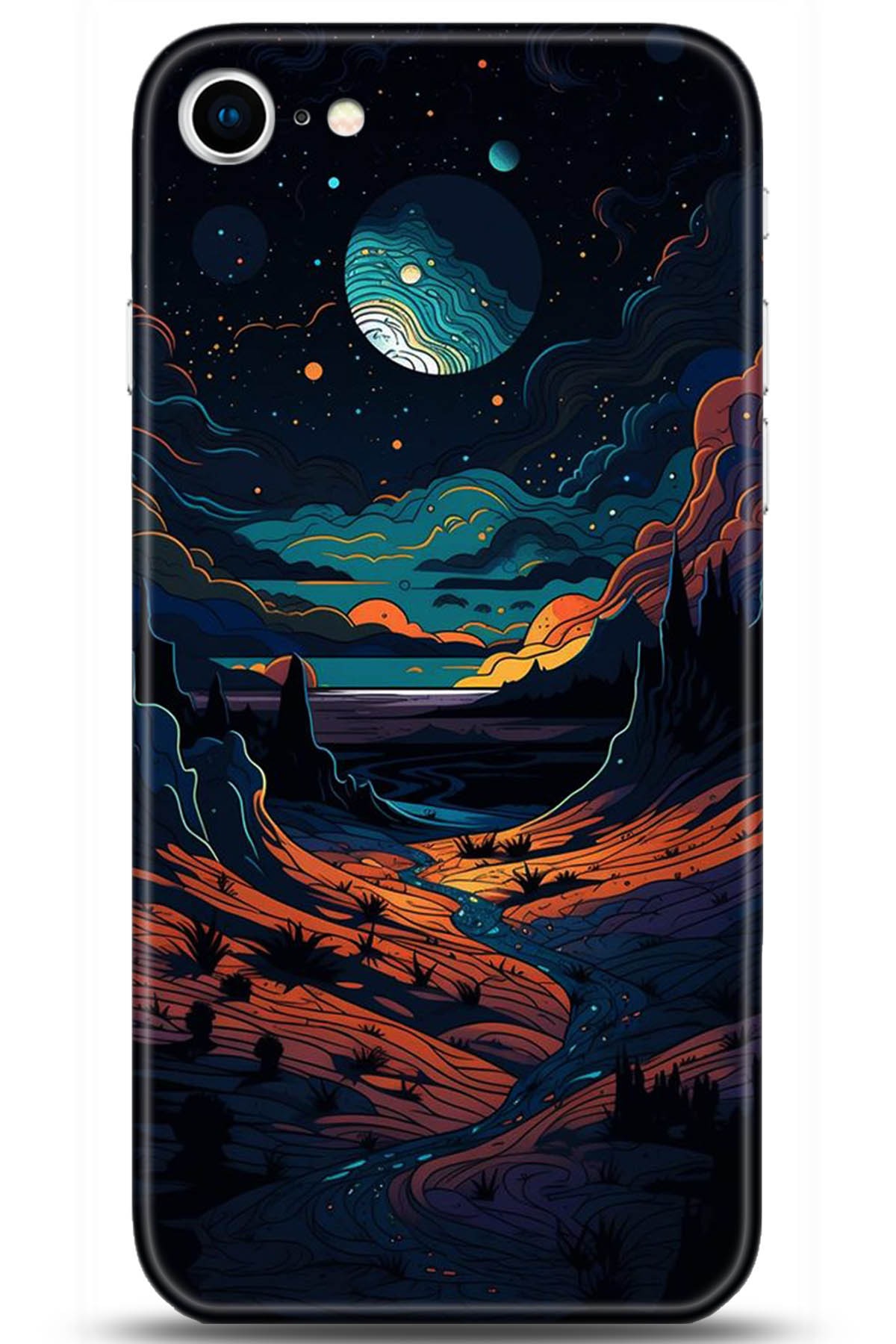 Apple iPhone SE 2 (2020) Uyumlu Kılıf HD Baskılı Kılıf - Followed Institution 5275