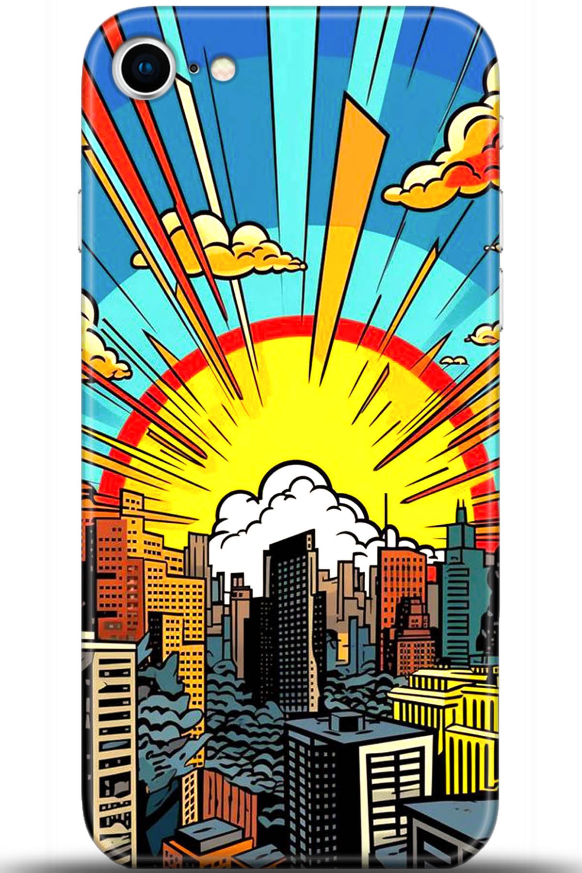 Apple iPhone SE 2 (2020) Uyumlu Kılıf HD Baskılı Kılıf - Followed Institution 5571