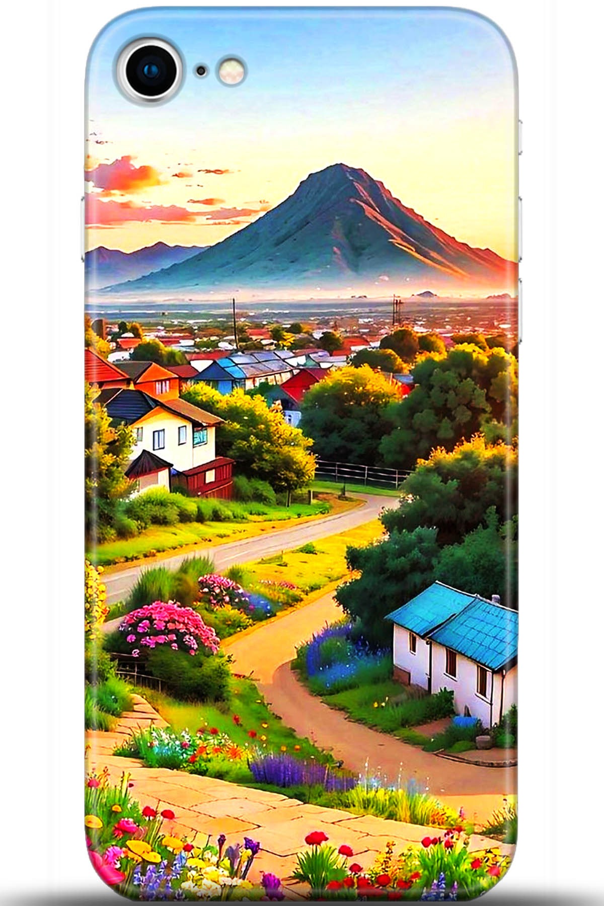 Apple iPhone SE 2 (2020) Uyumlu Kılıf HD Baskılı Kılıf - Followed Institution 5605