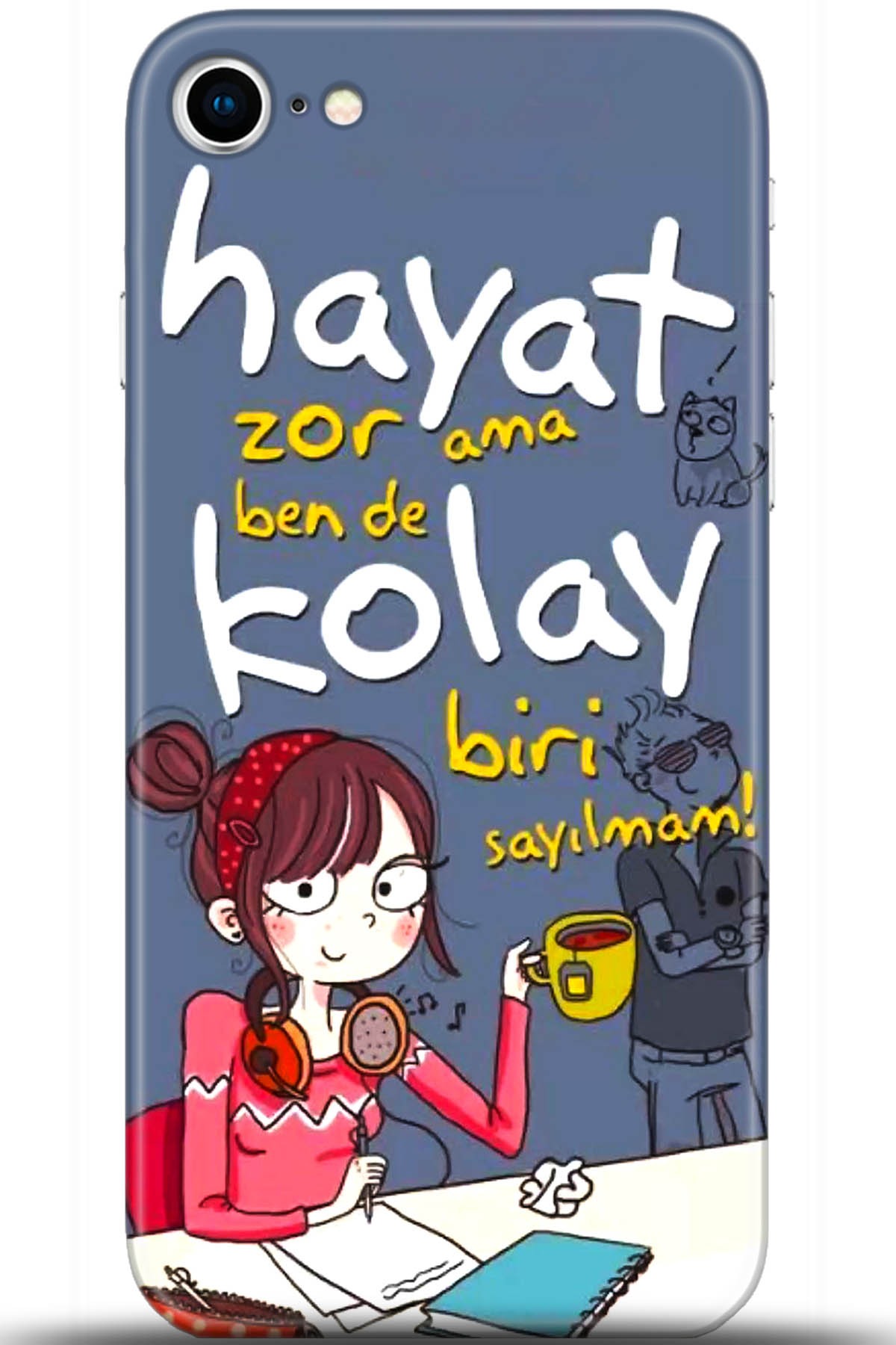 Apple iPhone SE 2 (2020) Uyumlu Kılıf HD Baskılı Kılıf - Followed Institution 5686