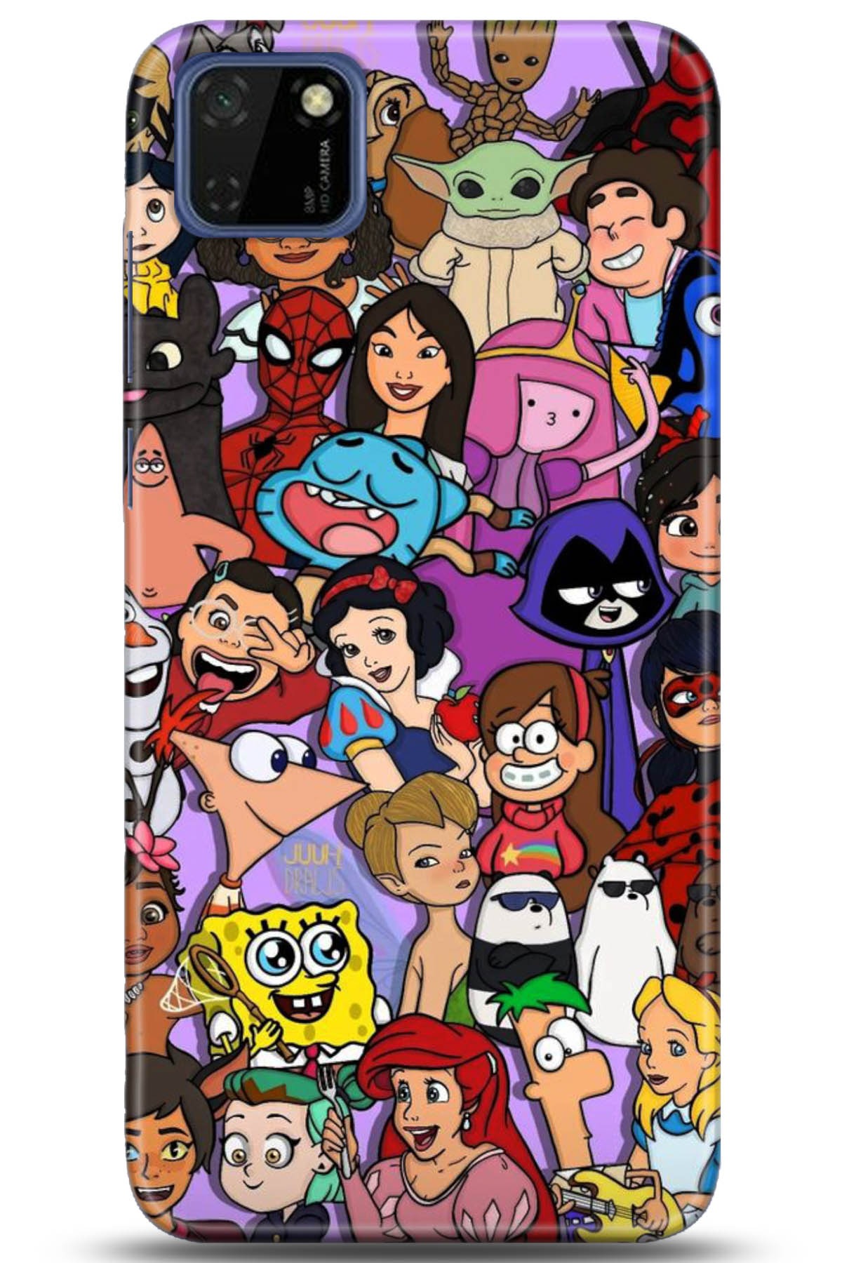 Huawei Y5P Uyumlu Kılıf HD Baskılı Kılıf - Followed Institution 5168