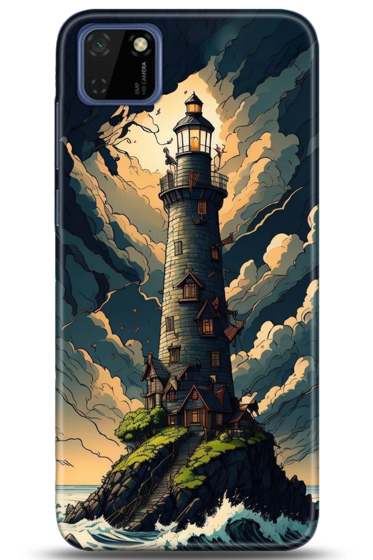 Huawei Y5P Uyumlu Kılıf HD Baskılı Kılıf - Followed Institution 5236