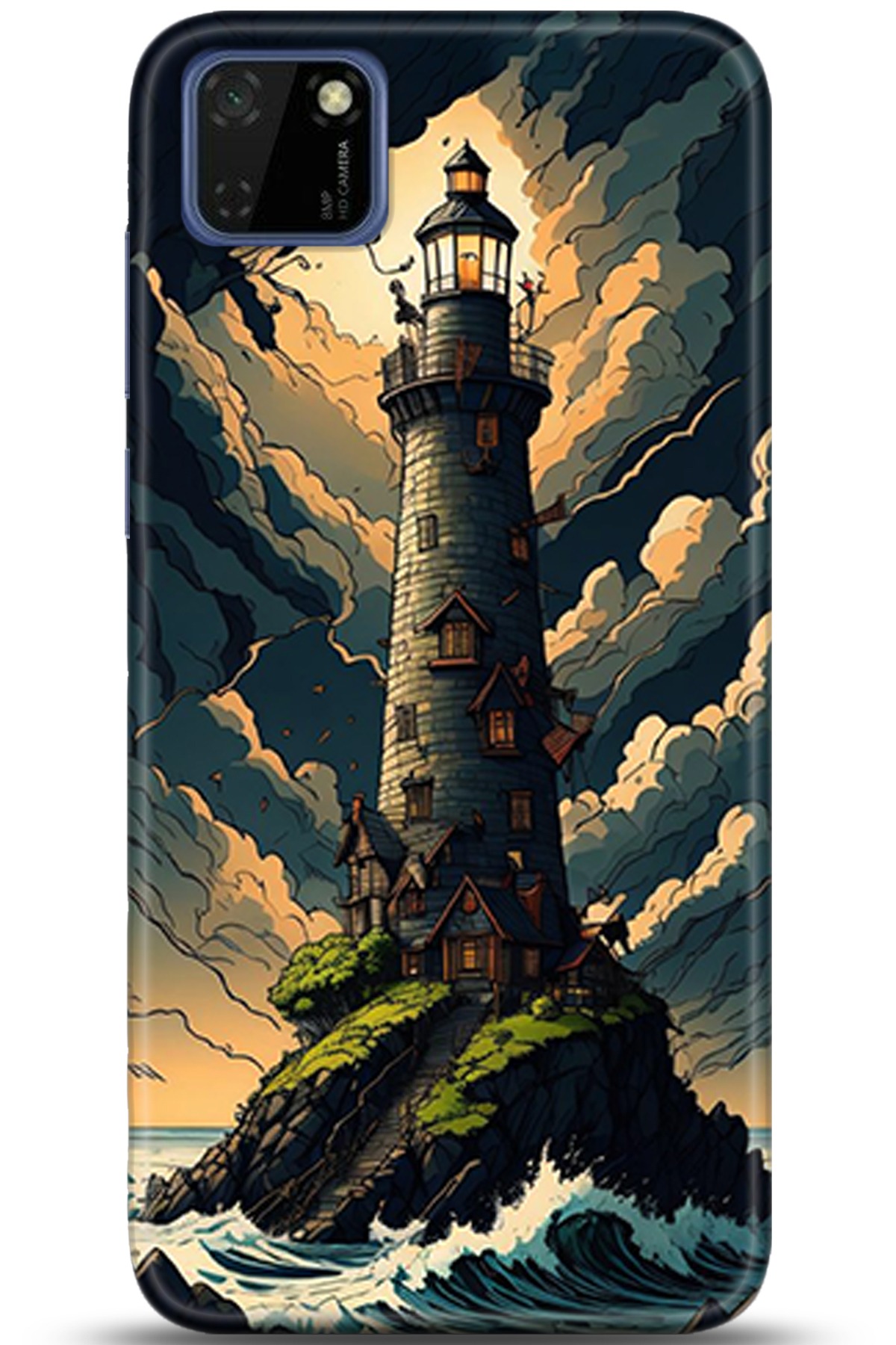 Huawei Y5P Uyumlu Kılıf HD Baskılı Kılıf - Followed Institution 5363