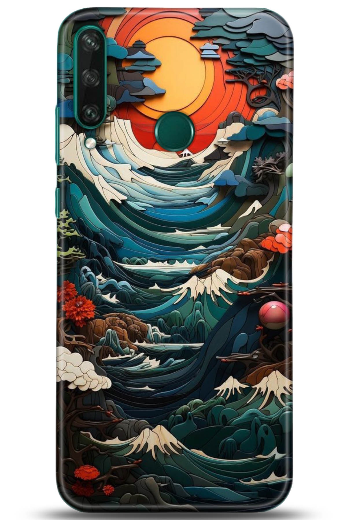 Huawei Y6P Uyumlu Kılıf HD Baskılı Kılıf - Followed Institution 5009