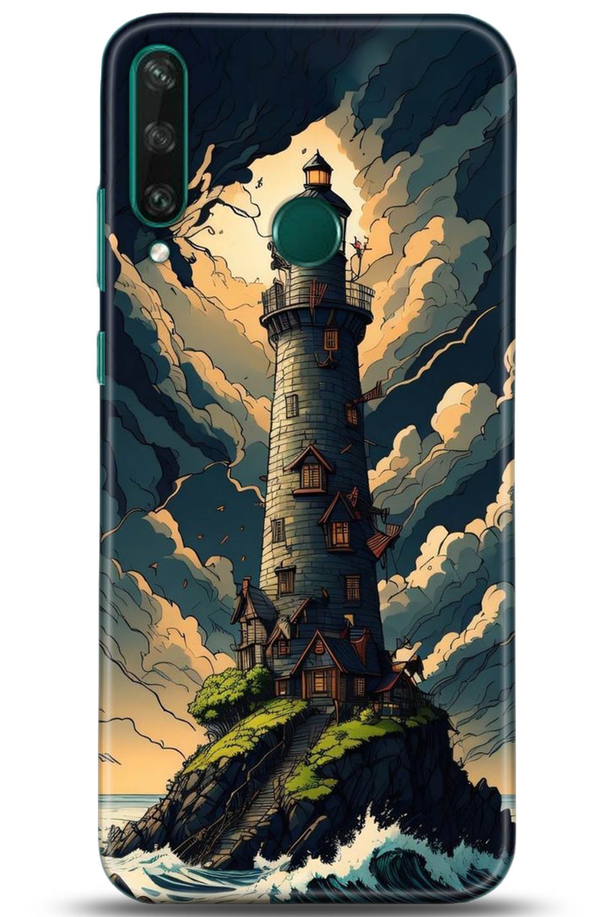 Huawei Y6P Uyumlu Kılıf HD Baskılı Kılıf - Followed Institution 5236