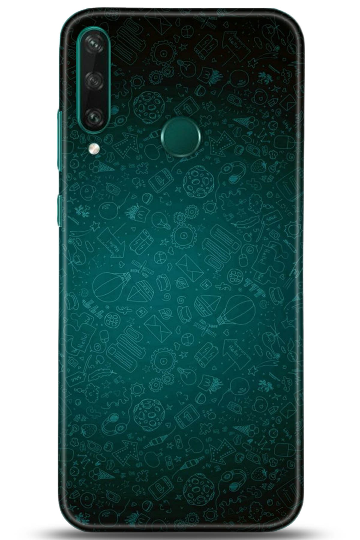 Huawei Y6P Uyumlu Kılıf HD Baskılı Kılıf - Followed Institution 5255