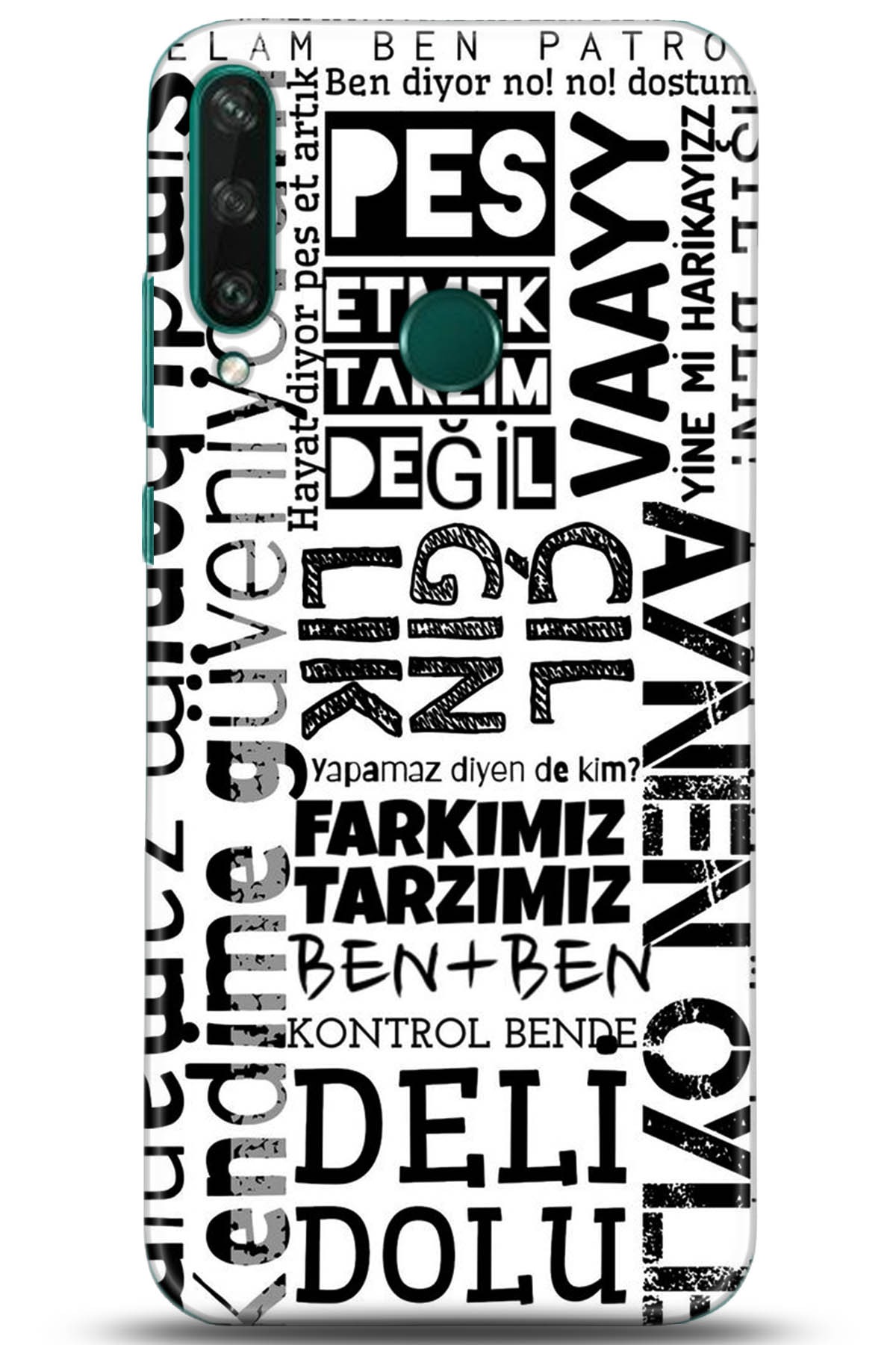 Huawei Y6P Uyumlu Kılıf HD Baskılı Kılıf - Followed Institution 5281