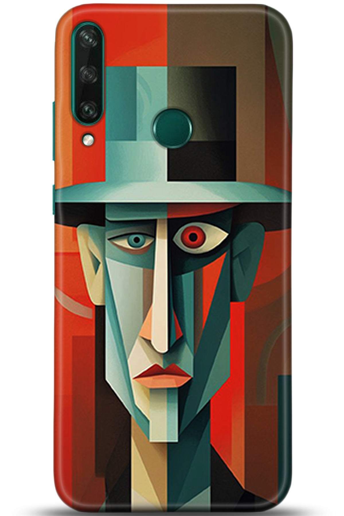 Huawei Y6P Uyumlu Kılıf HD Baskılı Kılıf - Followed Institution 5325