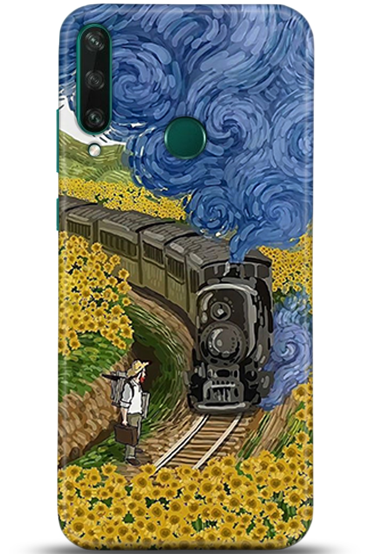 Huawei Y6P Uyumlu Kılıf HD Baskılı Kılıf - Followed Institution 5344