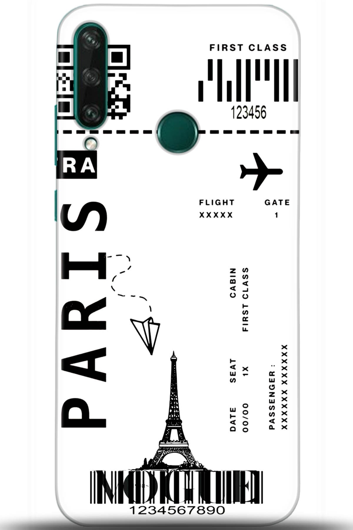 Huawei Y6P Uyumlu Kılıf HD Baskılı Kılıf - Followed Institution 5414