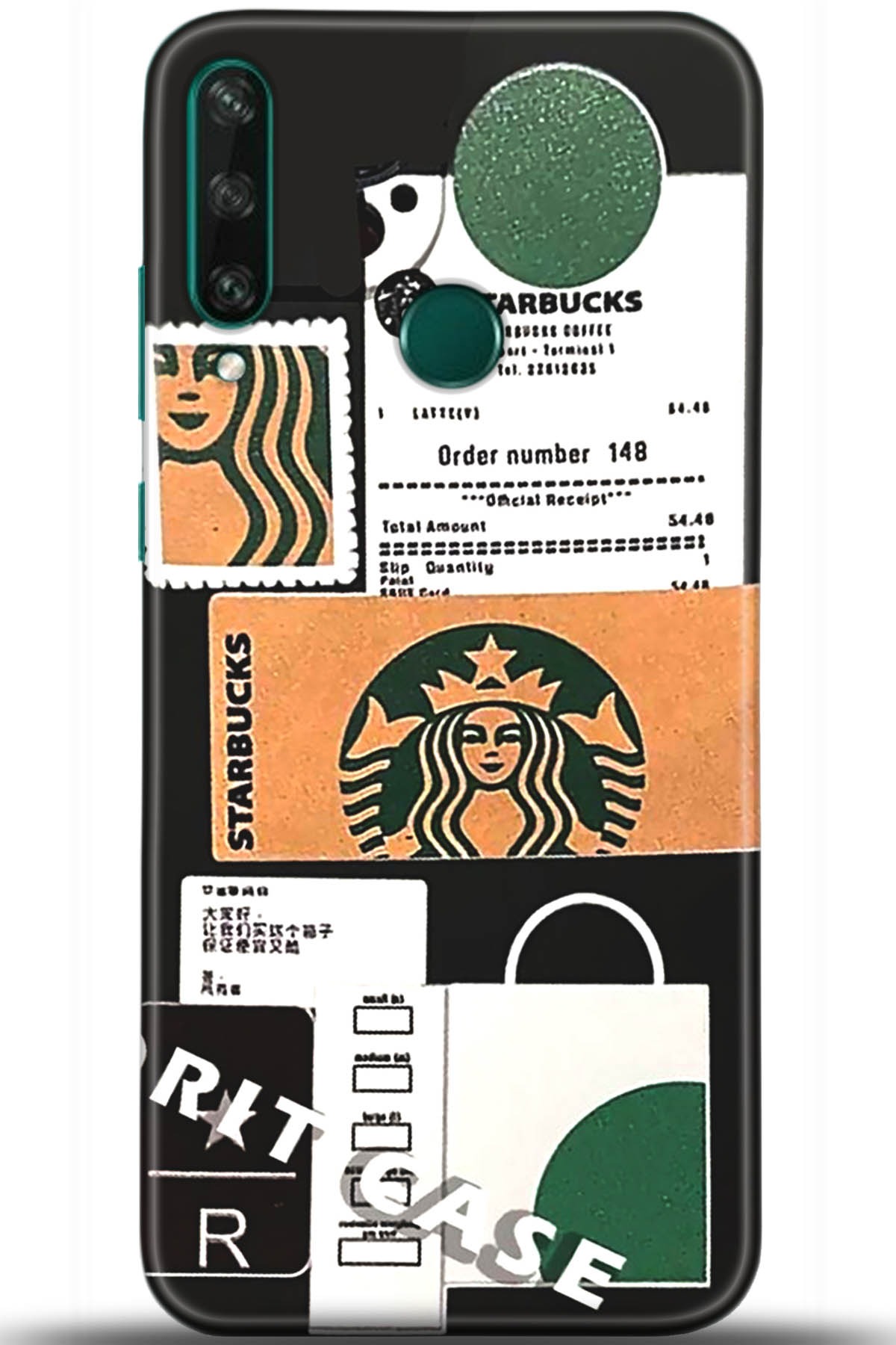 Huawei Y6P Uyumlu Kılıf HD Baskılı Kılıf - Followed Institution 5445