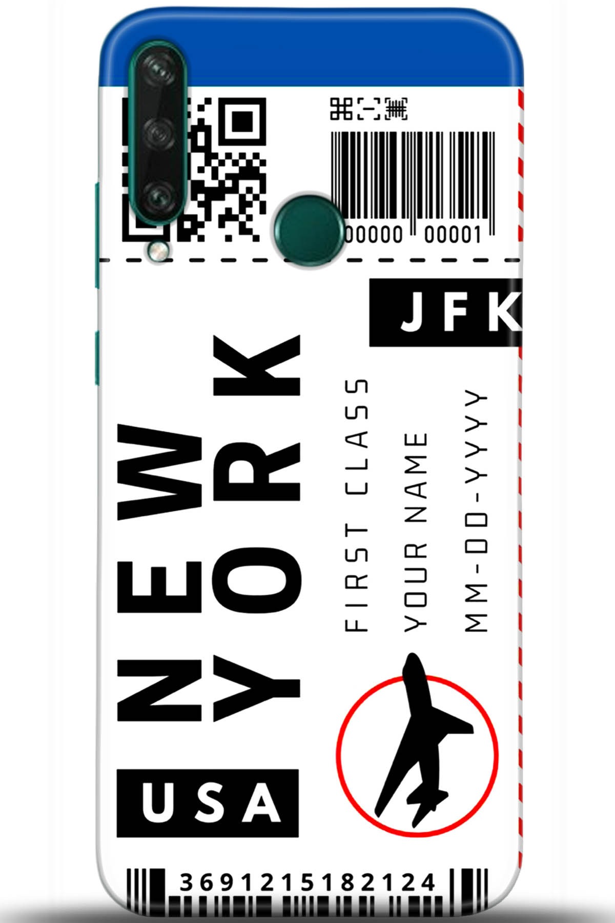 Huawei Y6P Uyumlu Kılıf HD Baskılı Kılıf - Followed Institution 5490