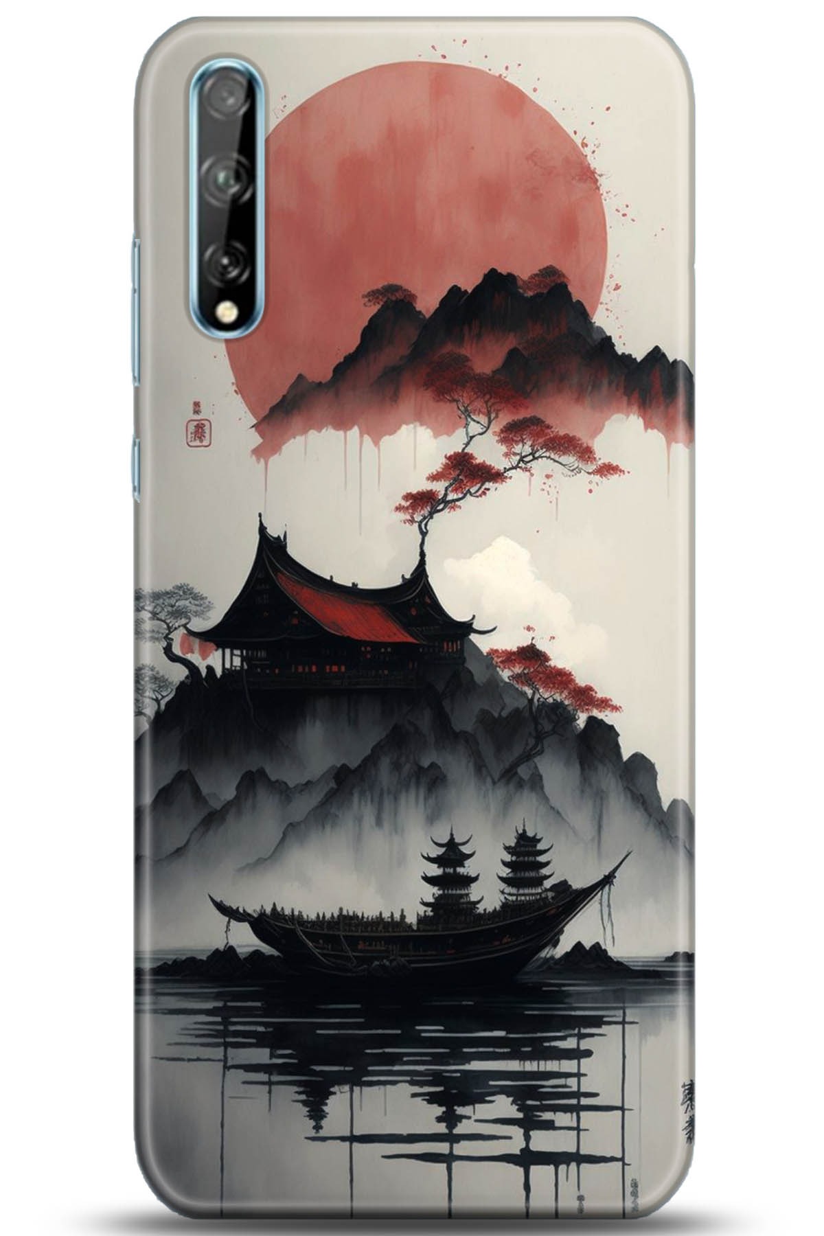 Huawei Y8P Uyumlu Kılıf HD Baskılı Kılıf - Followed Institution 5174